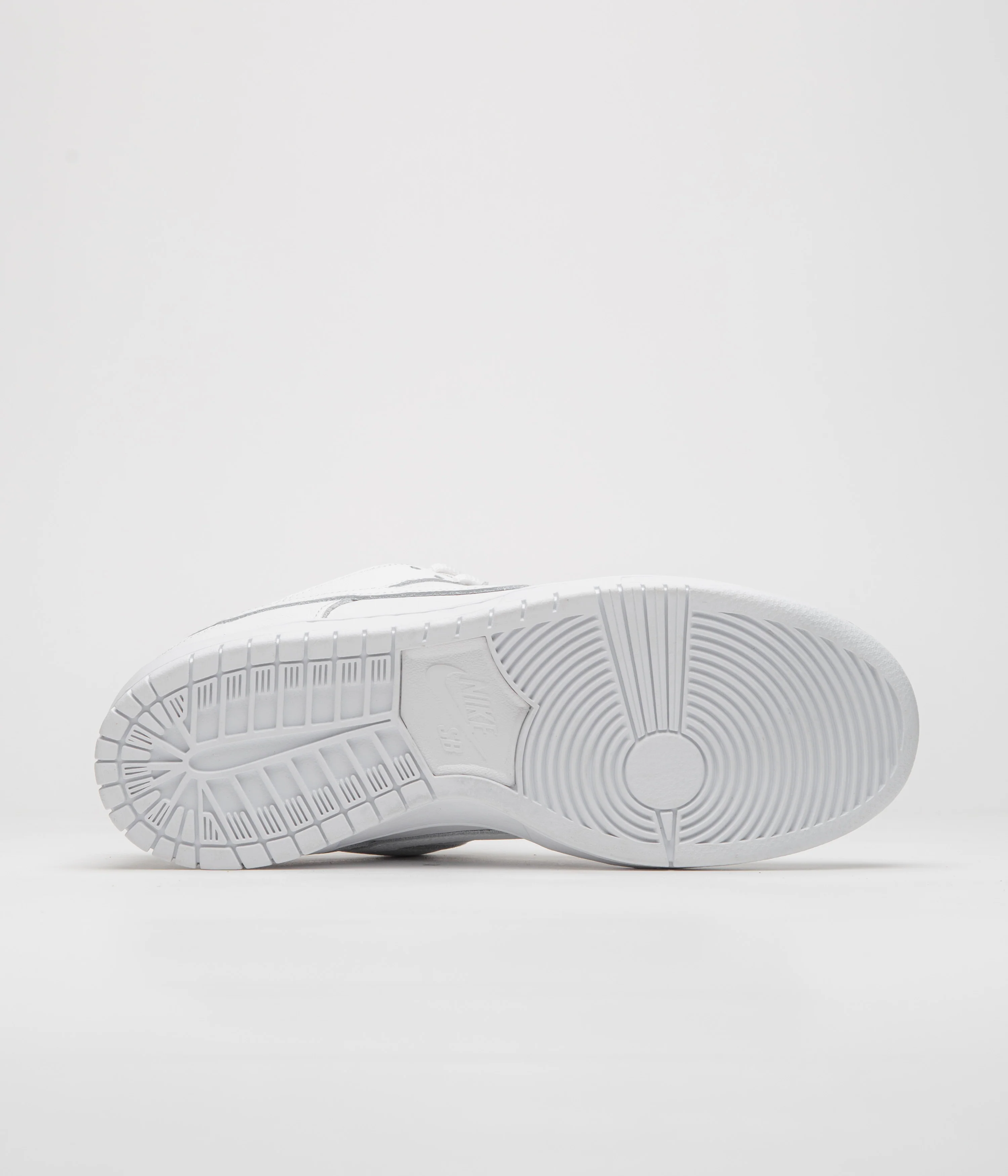 Nike SB Orange Label Dunk Low Pro Shoes - White / White - White - White - Image 7