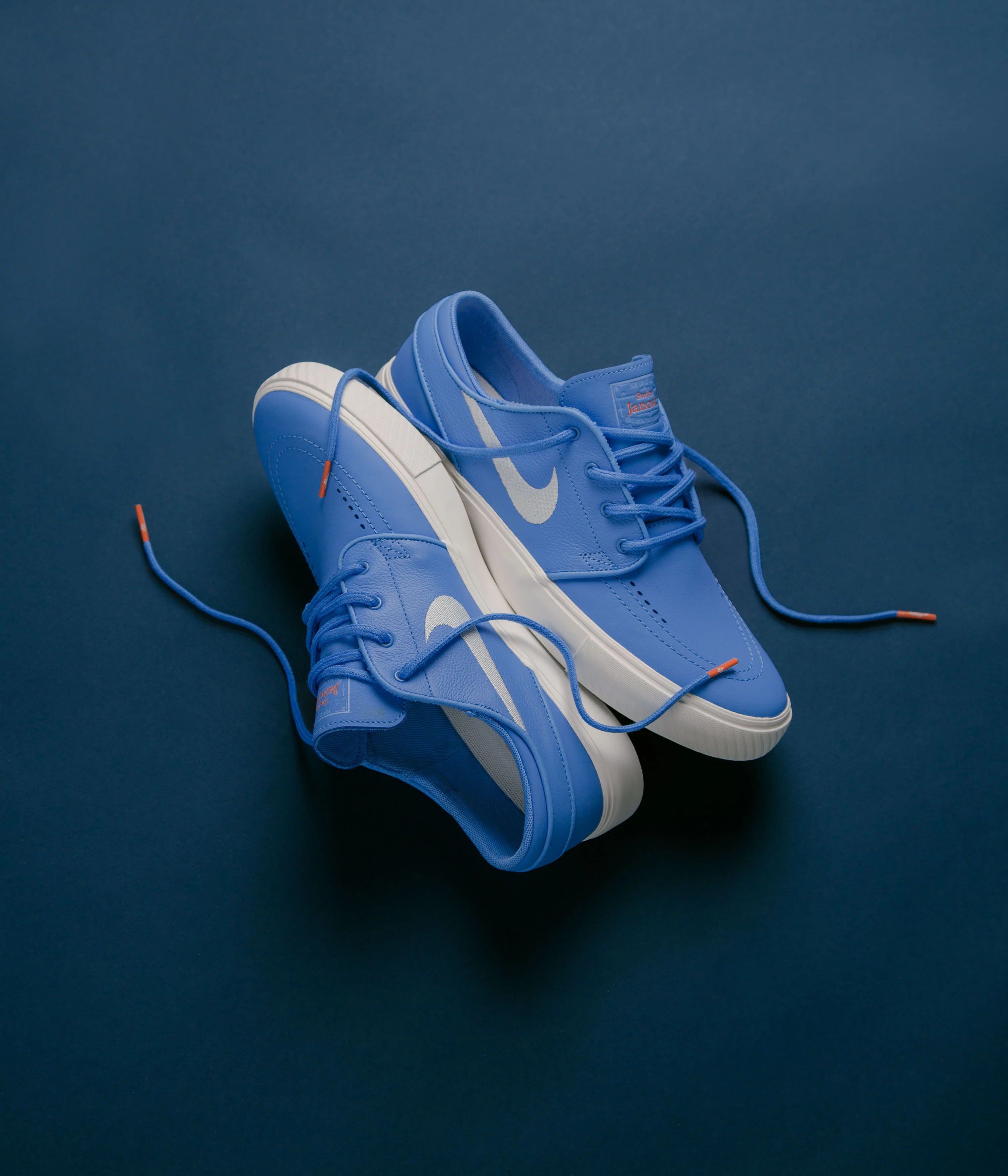 Nike SB Orange Label Janoski OG+ Shoes - University Blue / Sail - University Blue - Image 2