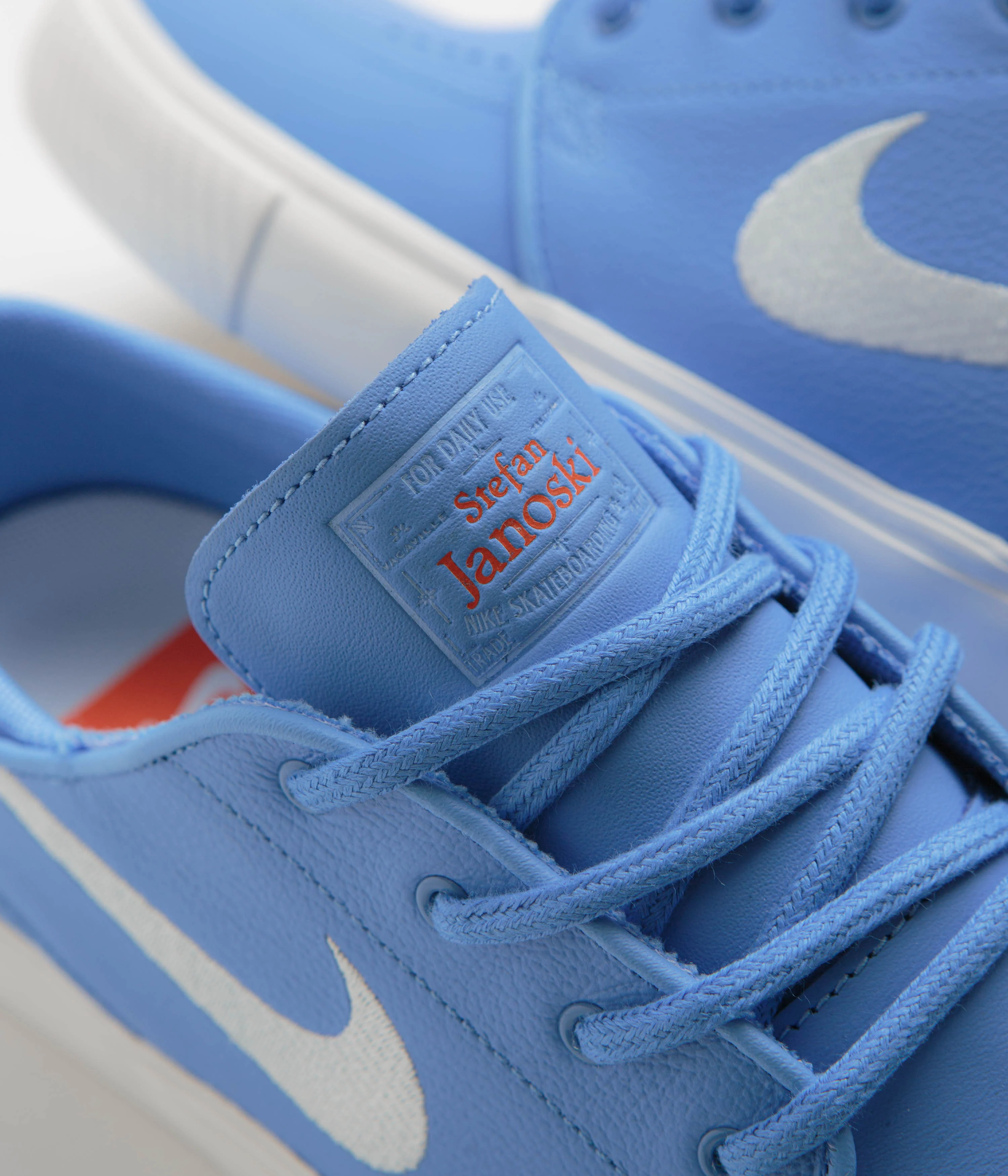 Nike SB Orange Label Janoski OG+ Shoes - University Blue / Sail - University Blue - Image 5