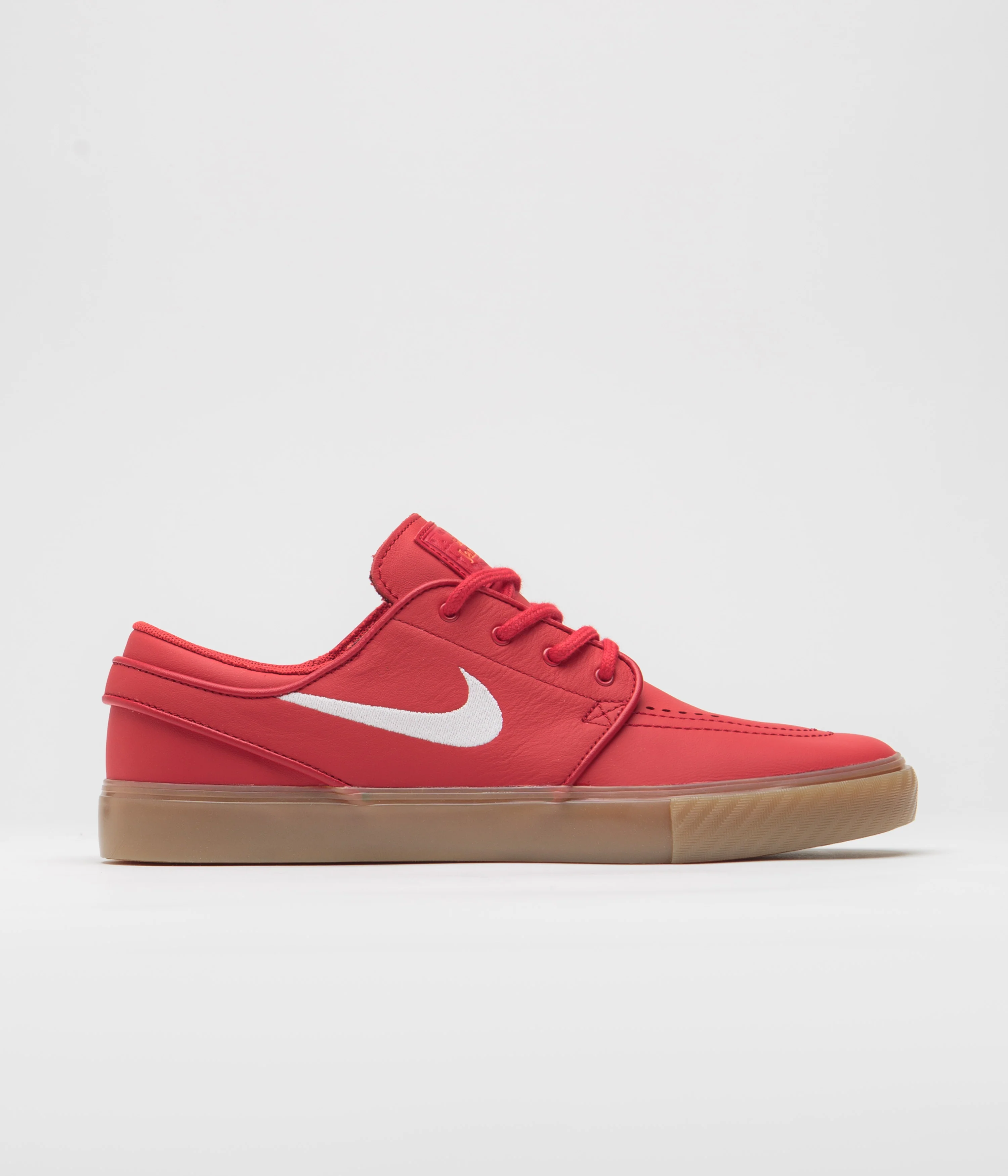 Nike SB Orange Label Janoski Shoes - University Red / White - University Red