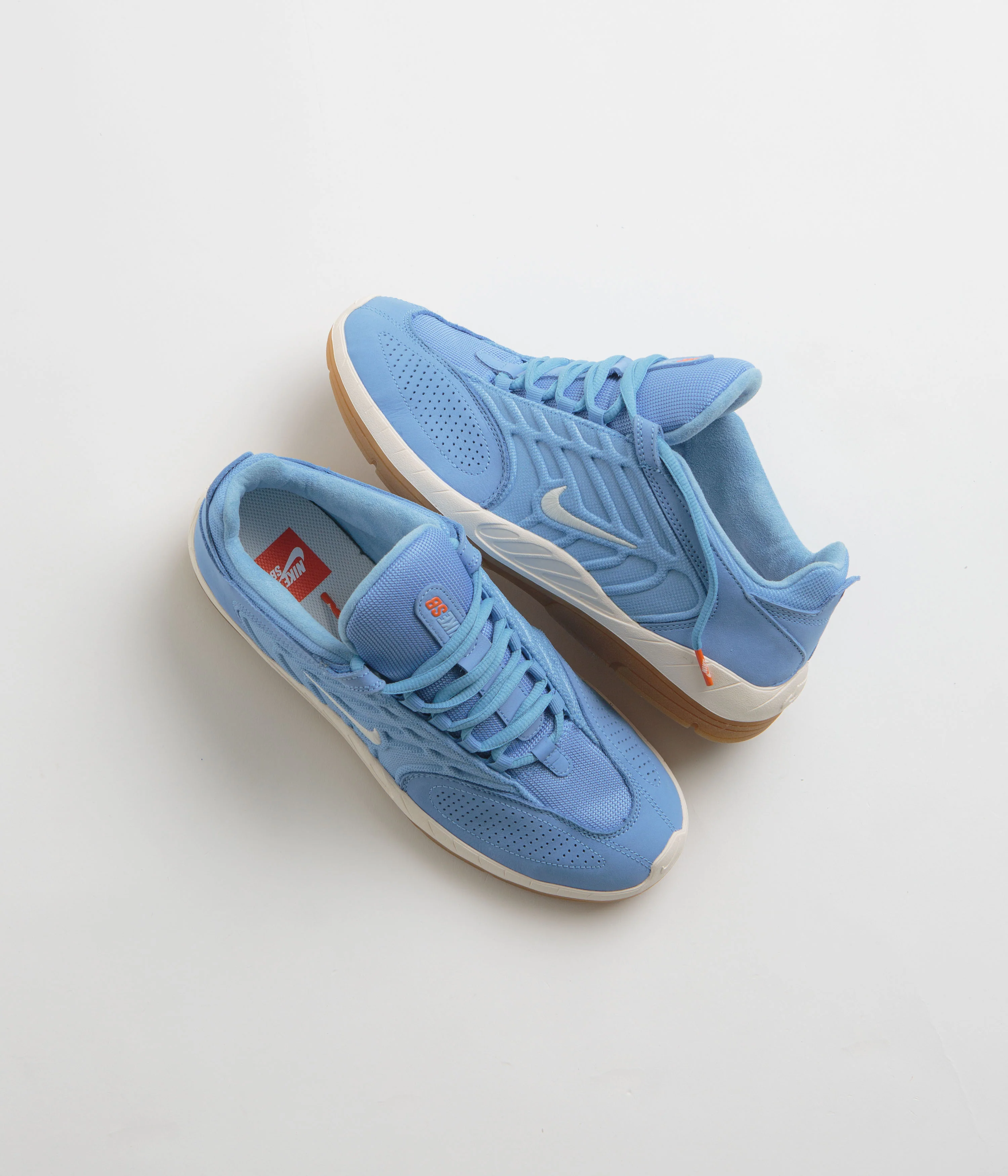 Nike SB Orange Label Vertebrae Shoes - University Blue / Sail - University Blue - Image 3