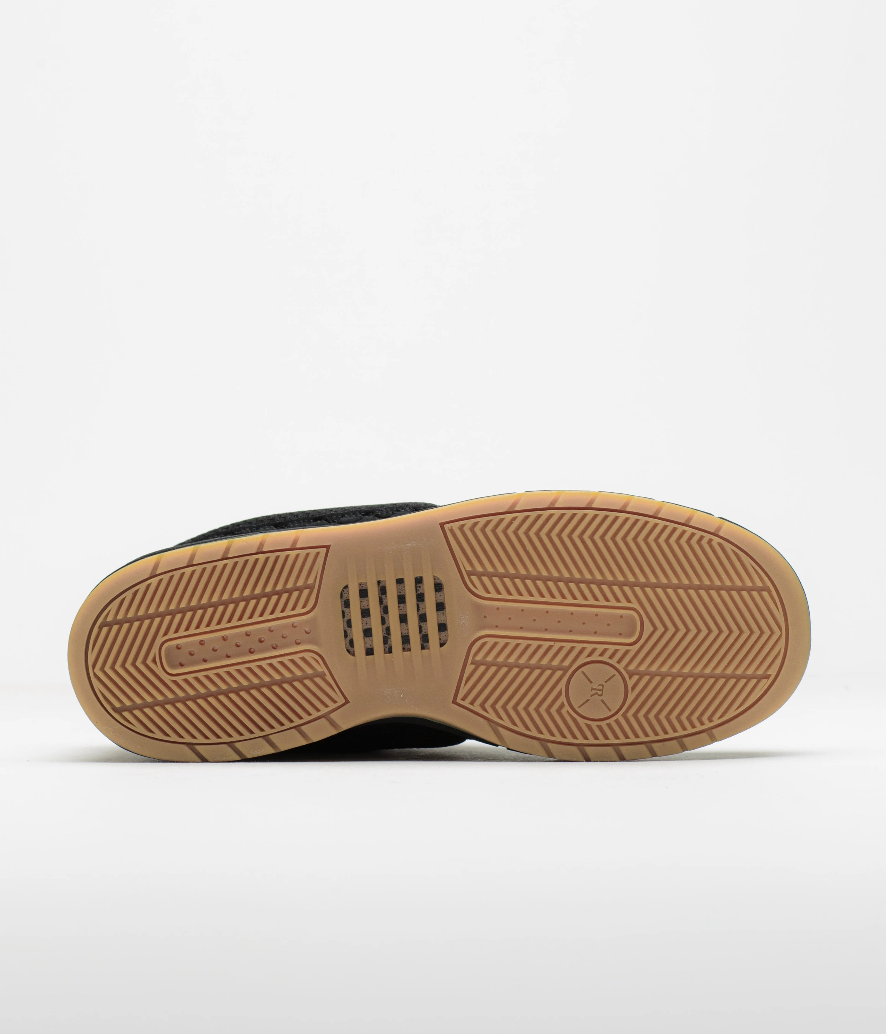 Nike SB P-Rod 1 OG Shoes - Black / Black - Black - Gum Light Brown - Image 6