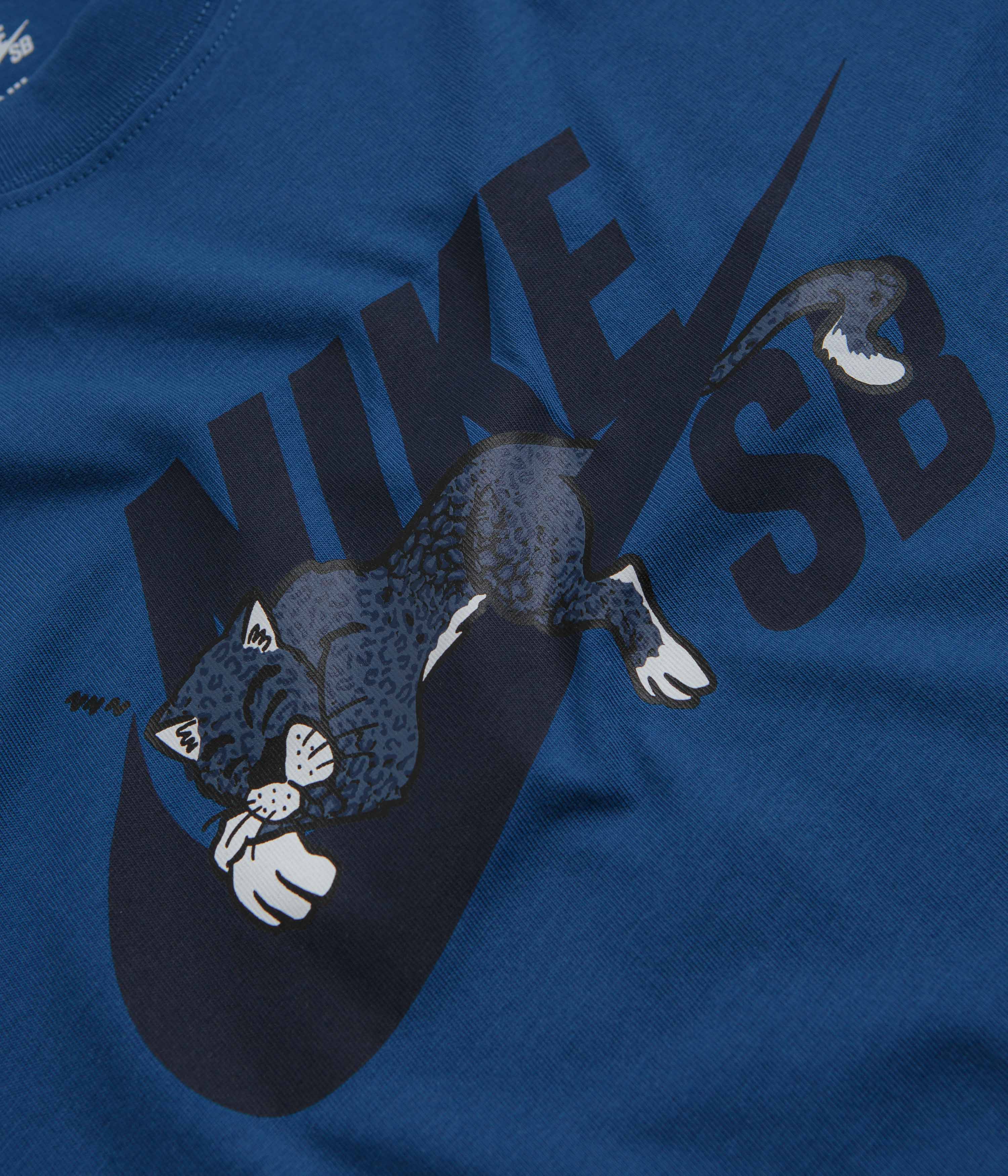 Nike SB Panther T-Shirt - Court Blue - Image 3