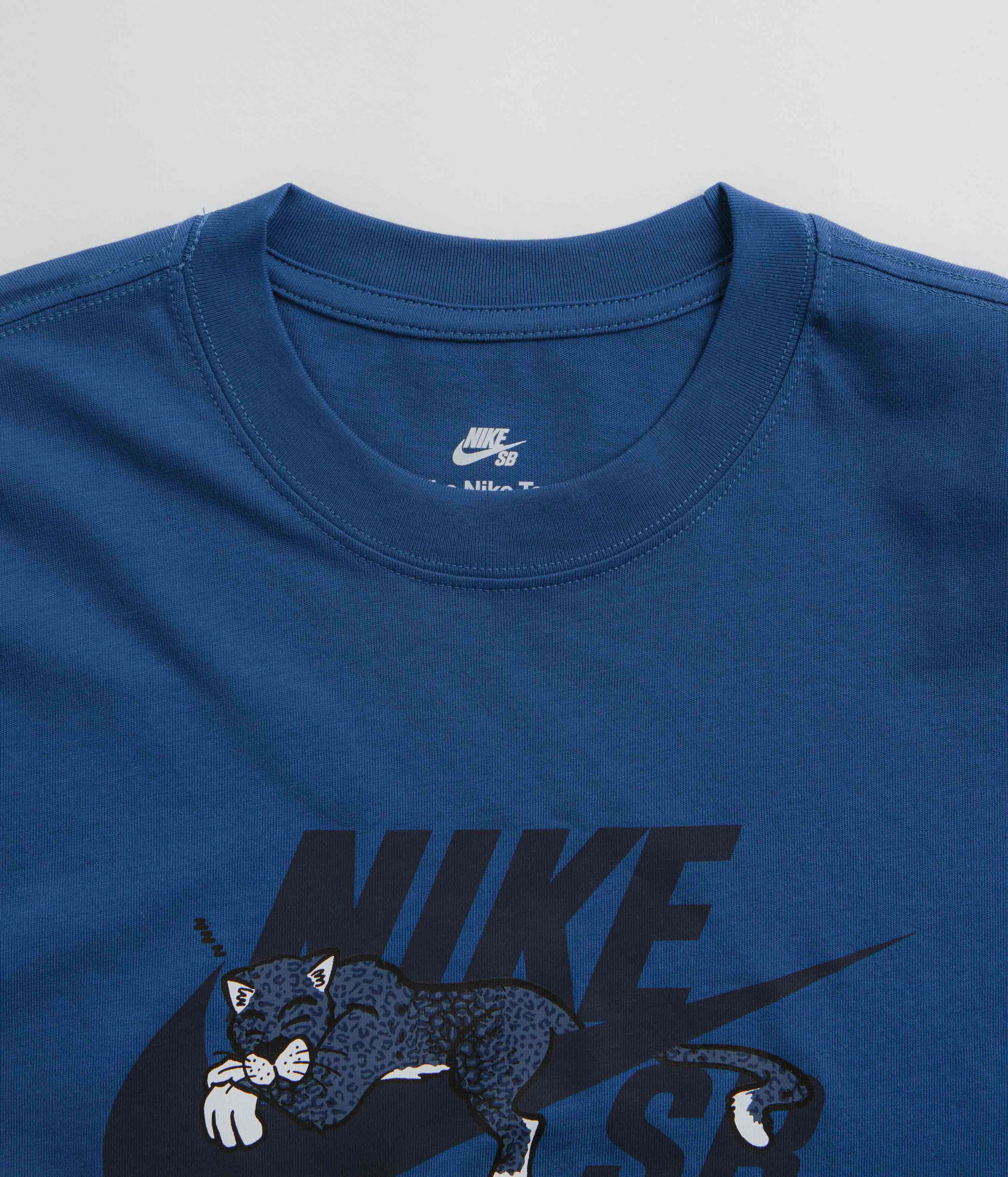 Nike SB Panther T-Shirt - Court Blue - Image 4