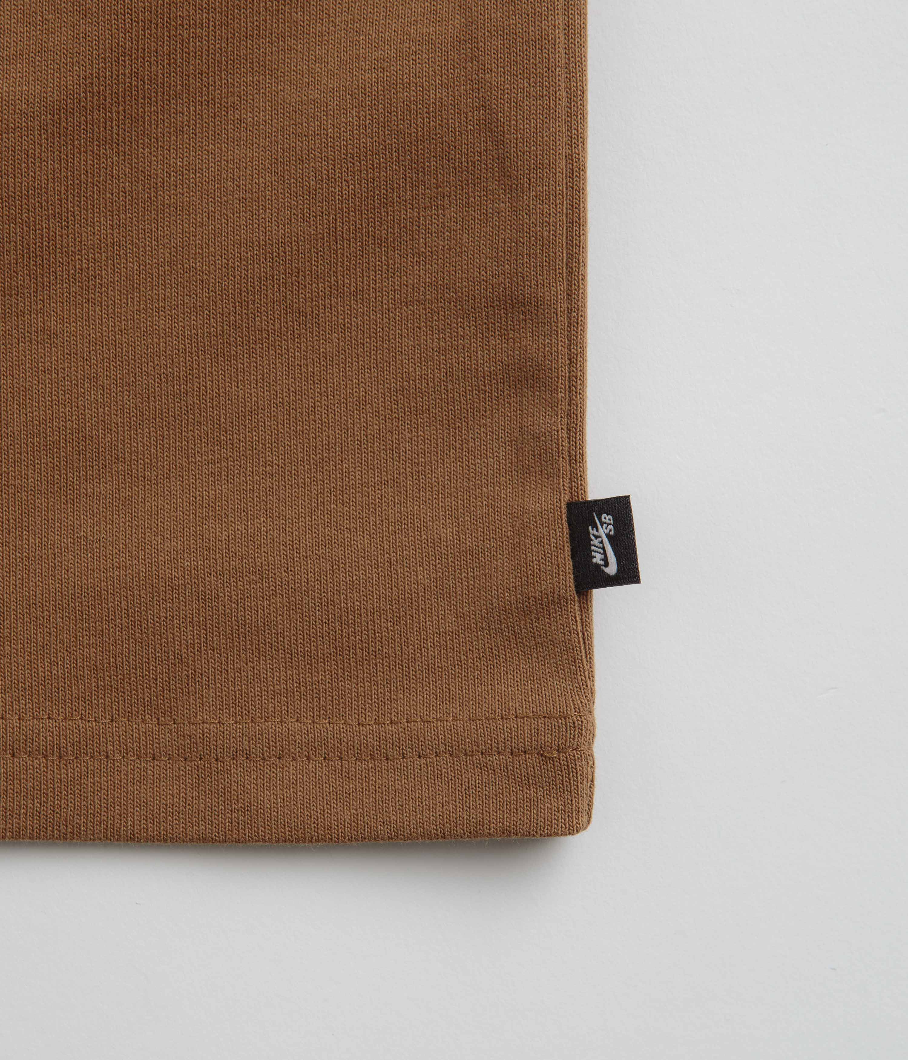 Nike SB Patch Logo T-Shirt - Light British Tan - Image 2
