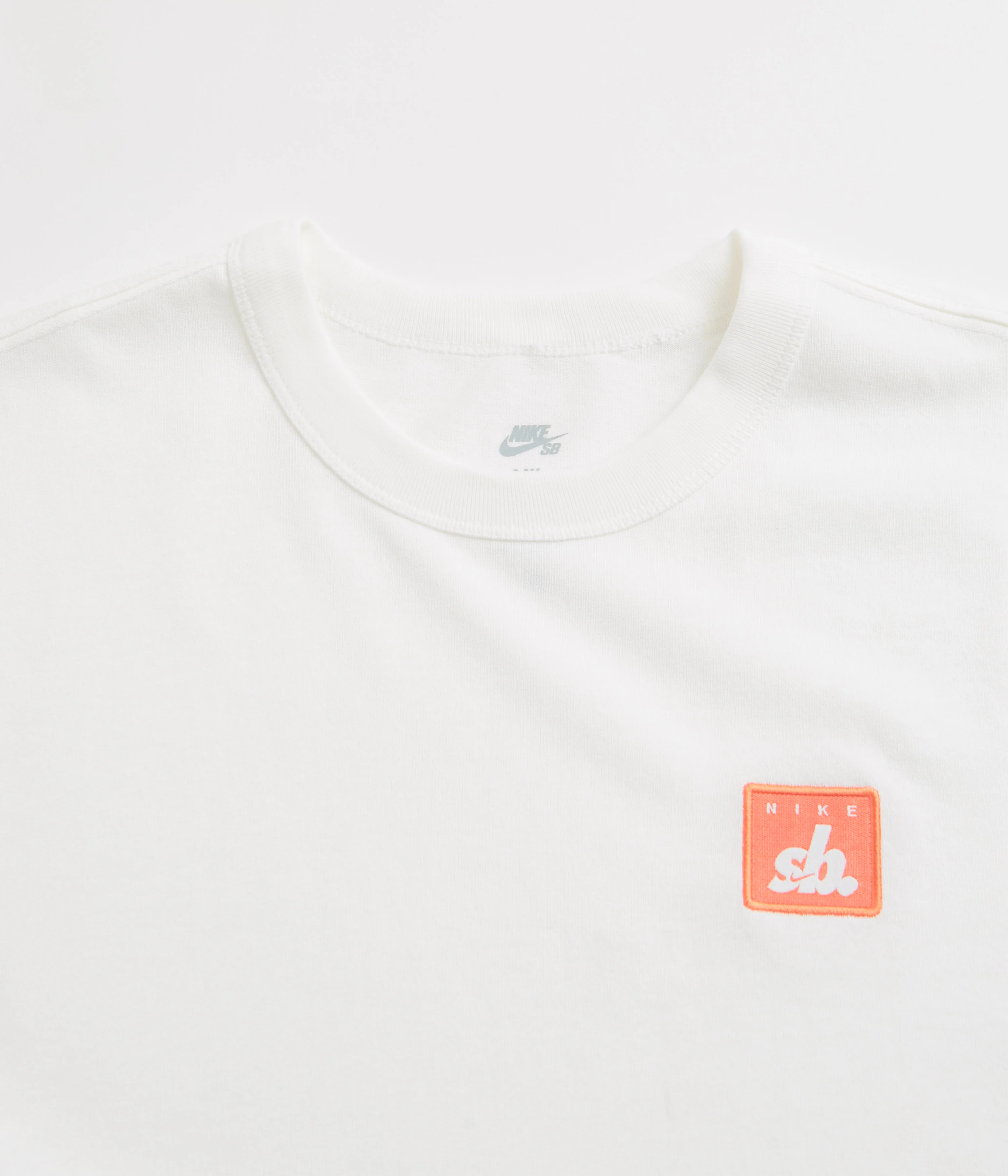 Nike SB Patch Logo T-Shirt - White - Image 2
