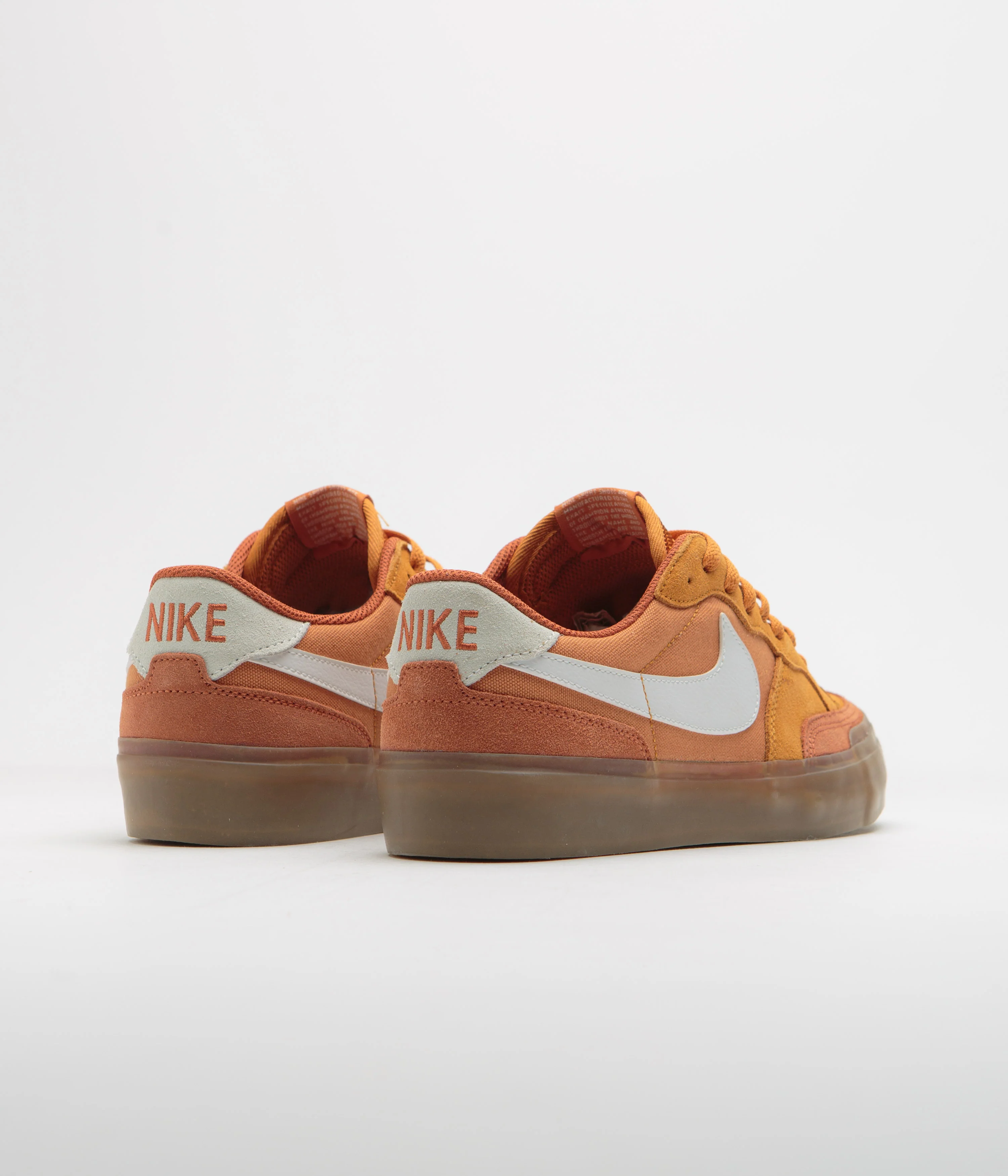 Nike SB Pogo Plus Shoes - Monarch / Summit White - Burnt Sunrise - Image 4