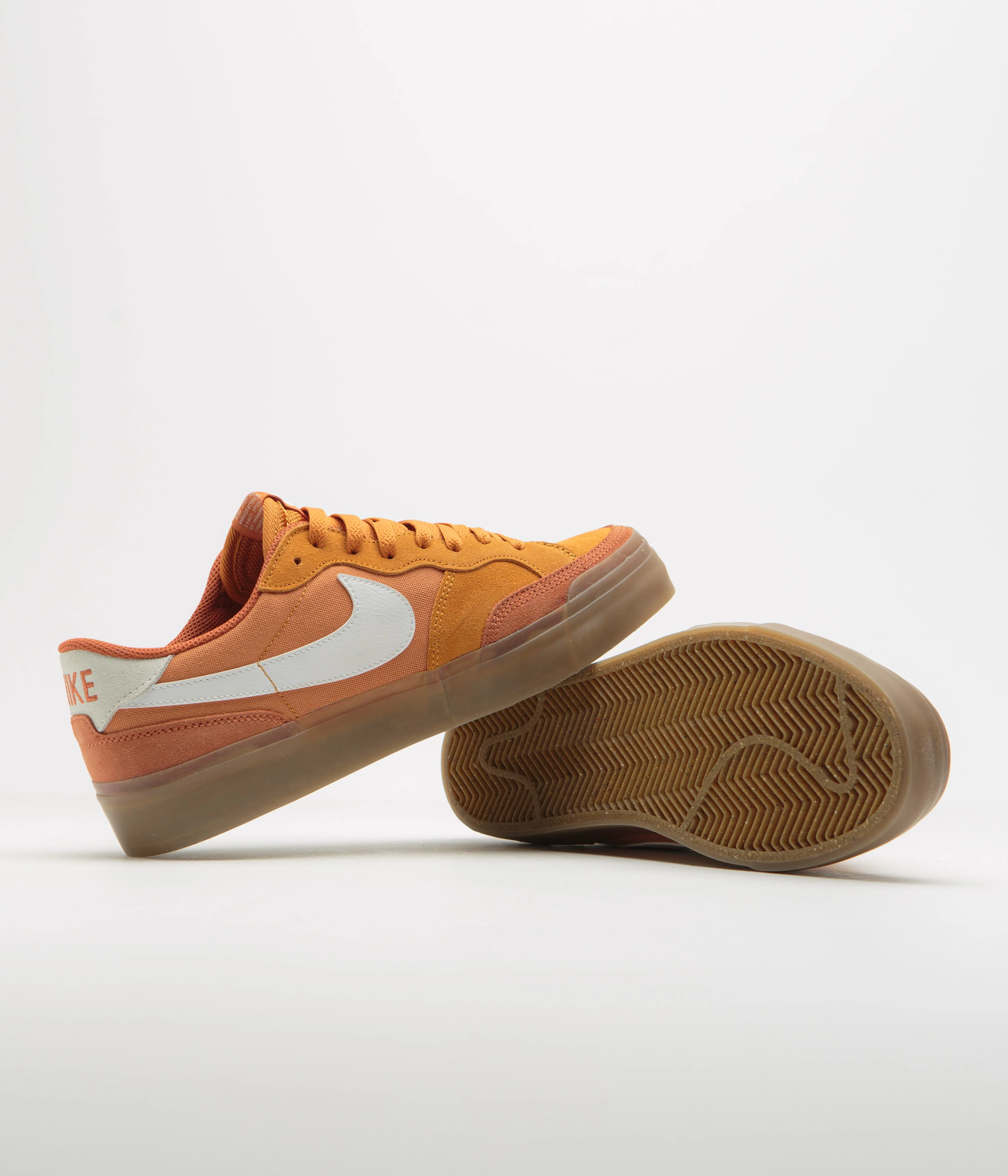 Nike SB Pogo Plus Shoes - Monarch / Summit White - Burnt Sunrise - Image 5