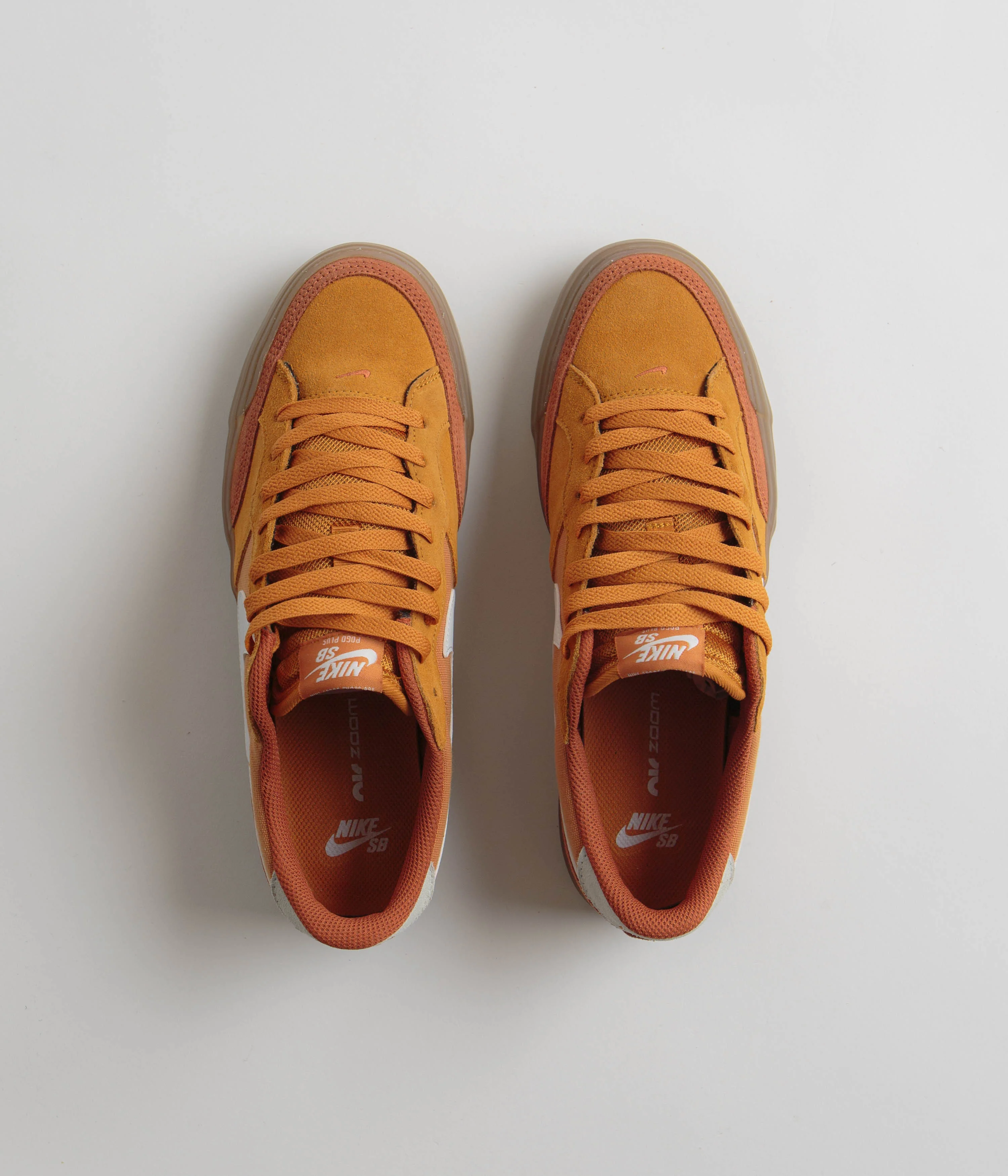Nike SB Pogo Plus Shoes - Monarch / Summit White - Burnt Sunrise - Image 7