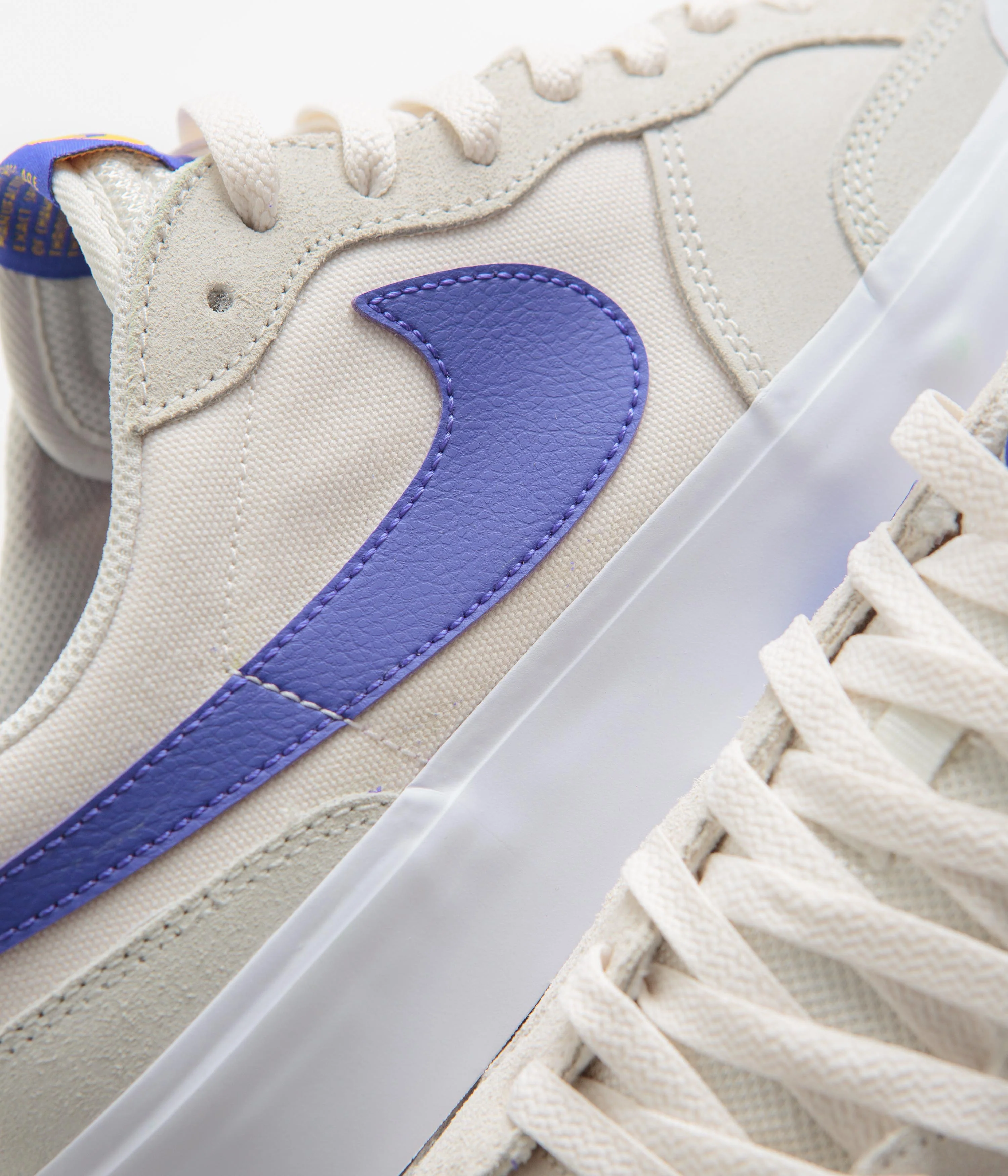 Nike SB Pogo Plus Shoes - Phantom / Persian Violet - Light Bone - Image 4