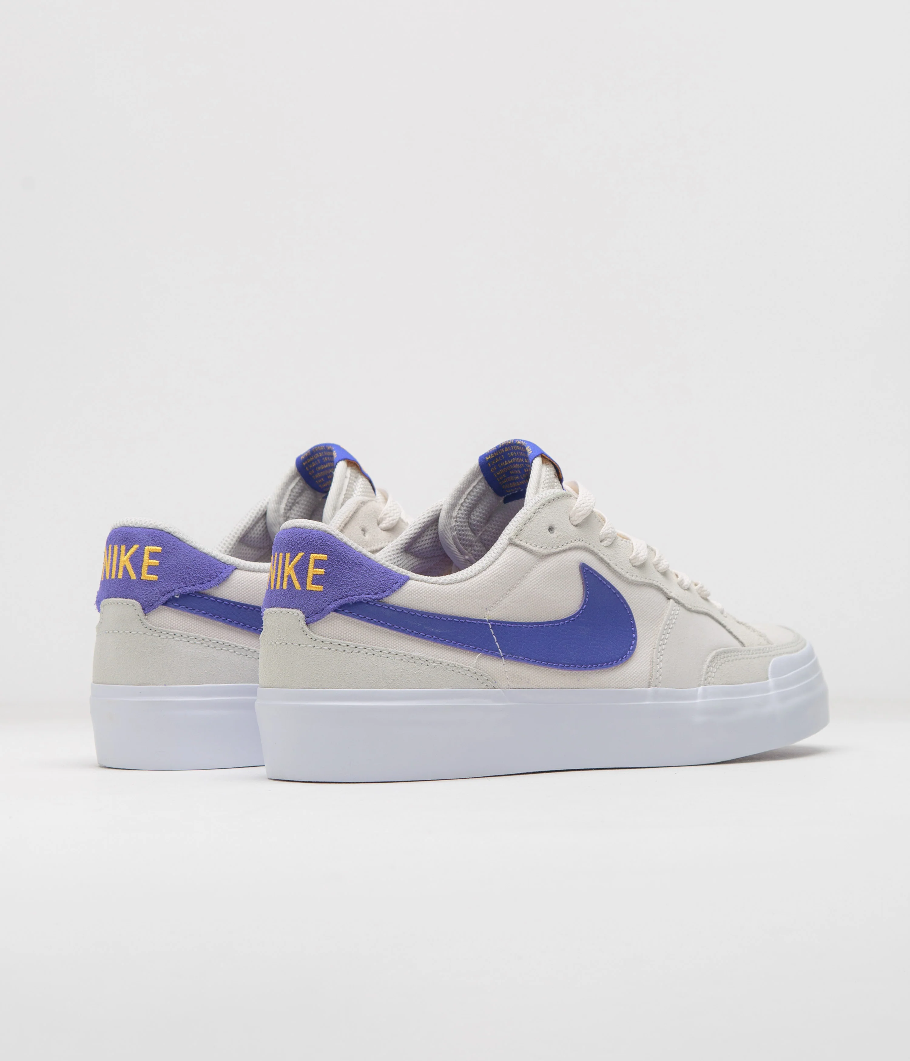 Nike SB Pogo Plus Shoes - Phantom / Persian Violet - Light Bone - Image 5