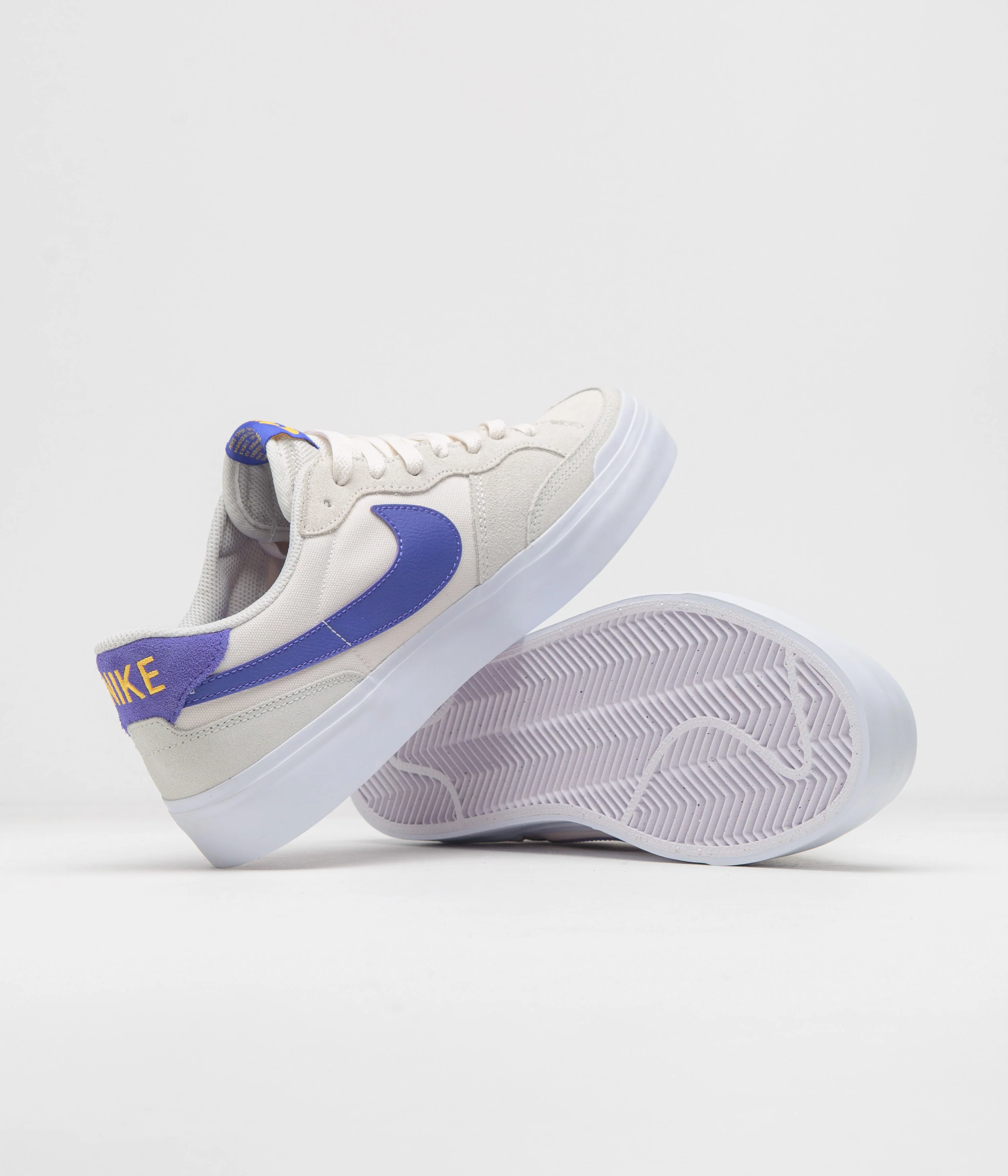 Nike SB Pogo Plus Shoes - Phantom / Persian Violet - Light Bone - Image 6