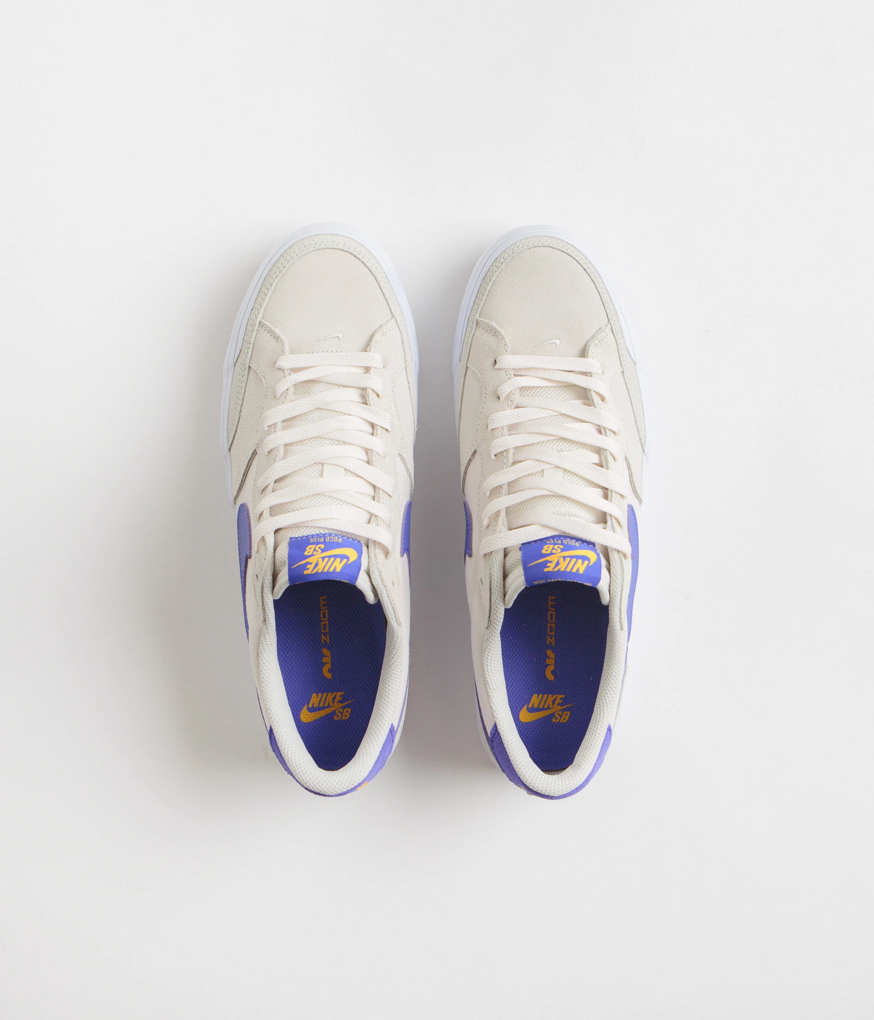Nike SB Pogo Plus Shoes - Phantom / Persian Violet - Light Bone - Image 8
