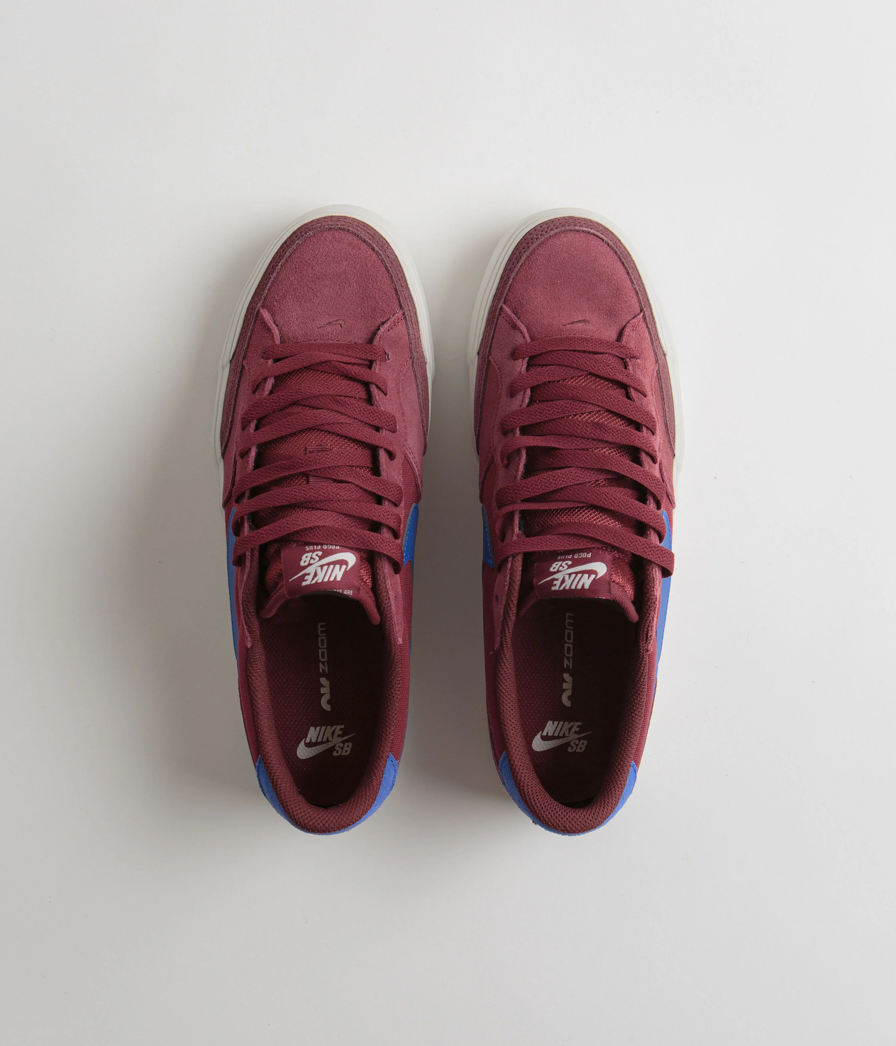 Nike SB Pogo Plus Shoes - Team Red / Hyper Royal - Dark Team Red - Image 7