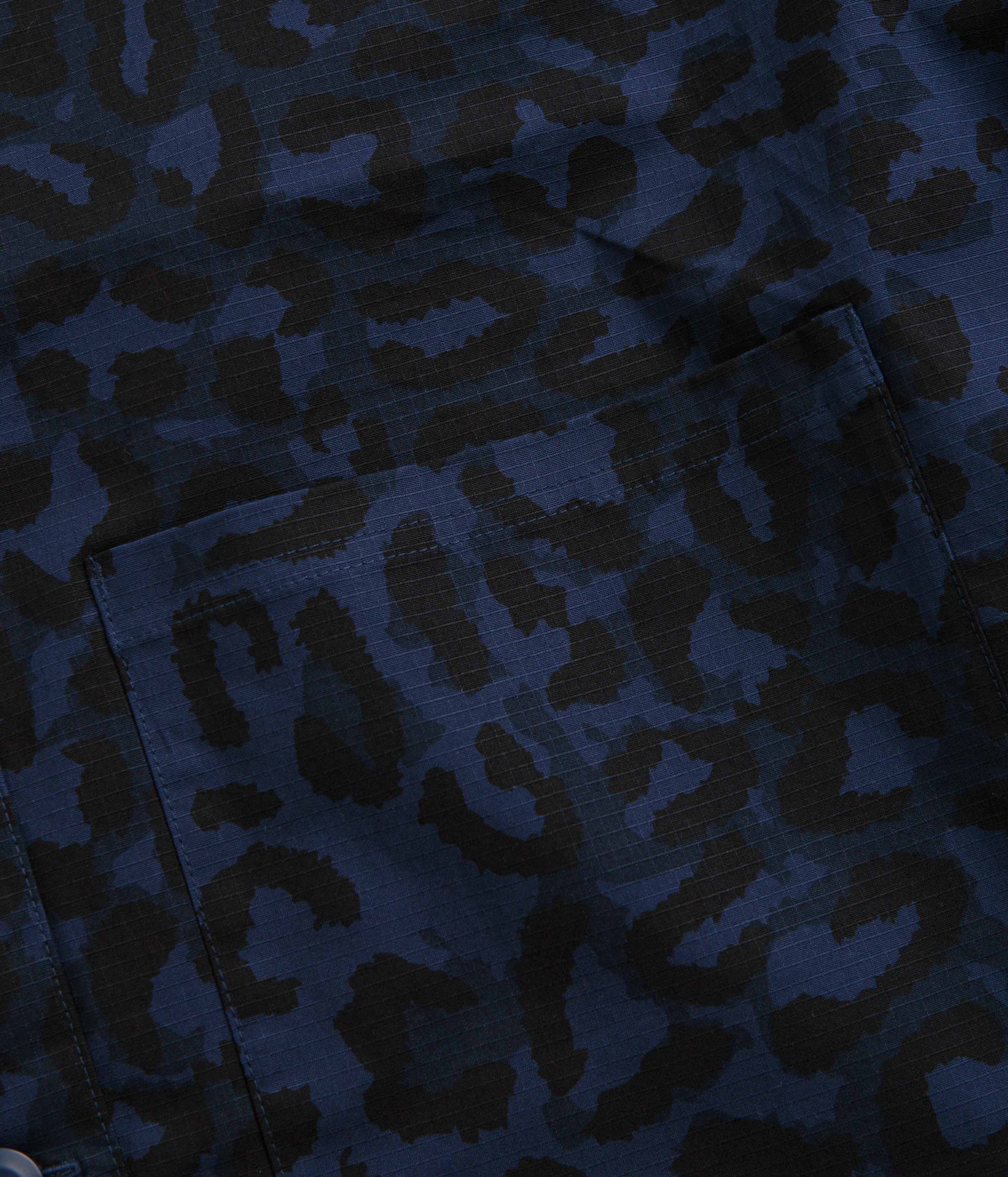Nike SB Print Chore Jacket - Midnight Navy / White - Image 3