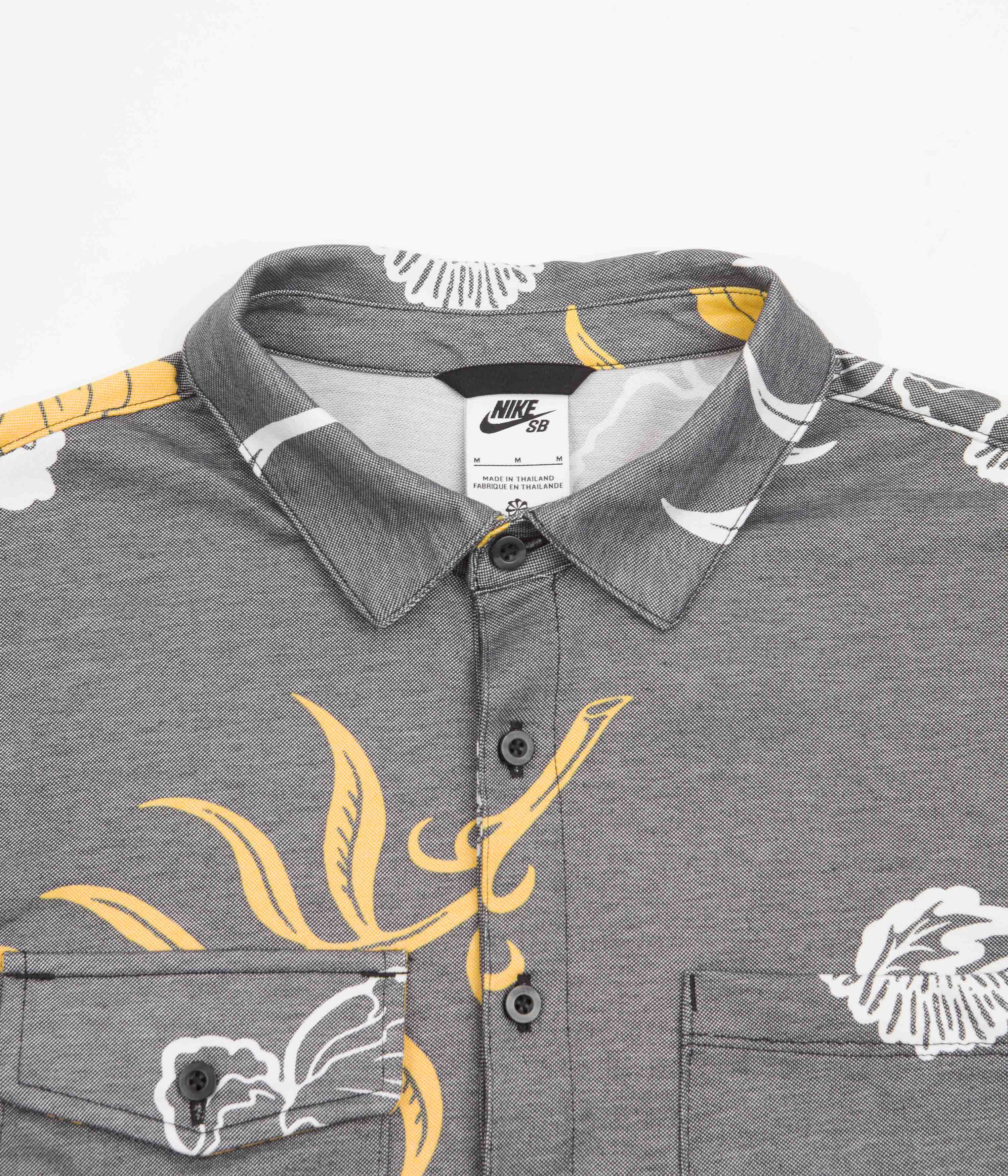 Nike SB Printed Knit Shirt - Black - Image 3