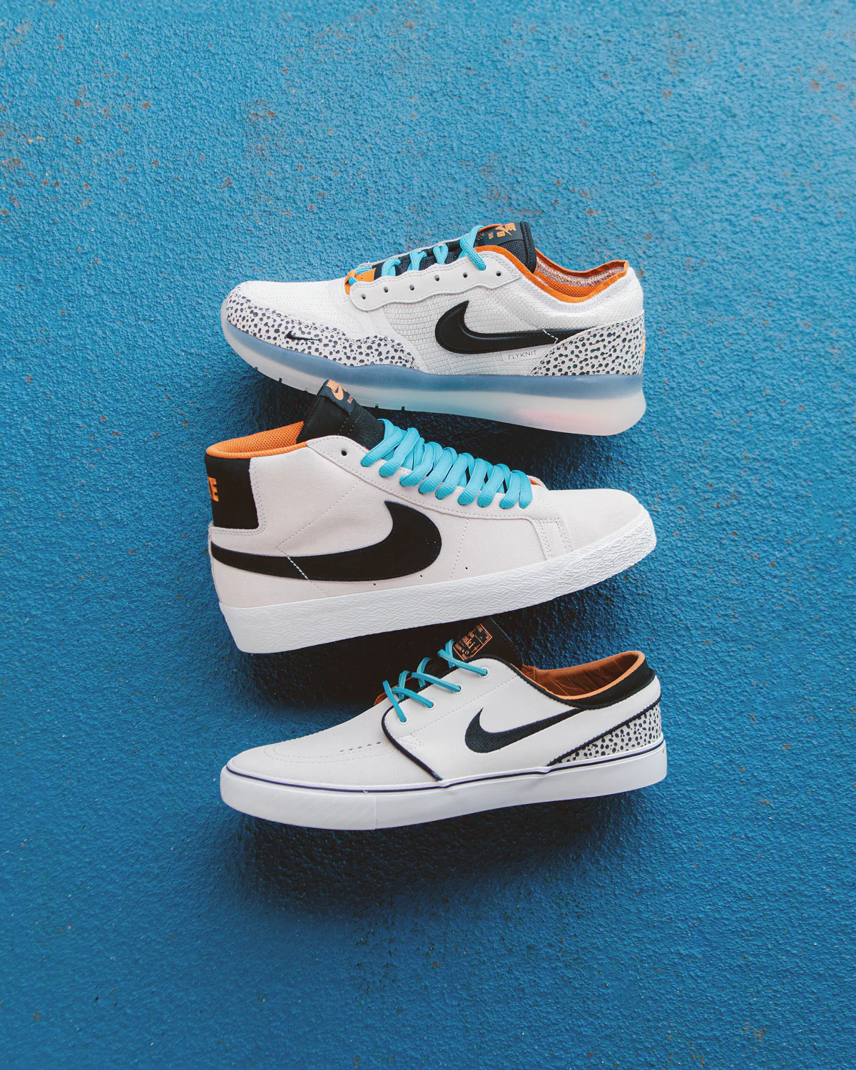 Nike SB PS8 Electric Shoes - Phantom / Black - Fossil - Monarch - Image 2