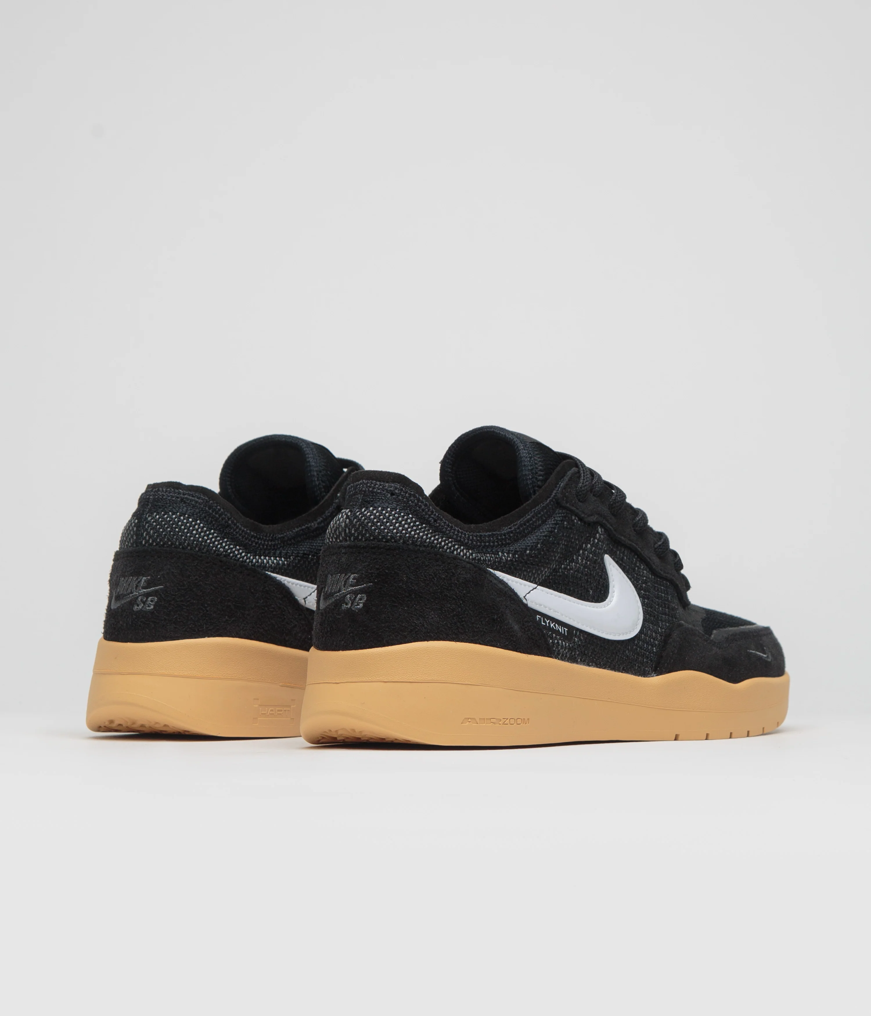 Nike SB PS8 Shoes - Black / White - Anthracite - Gum Yellow - Image 4