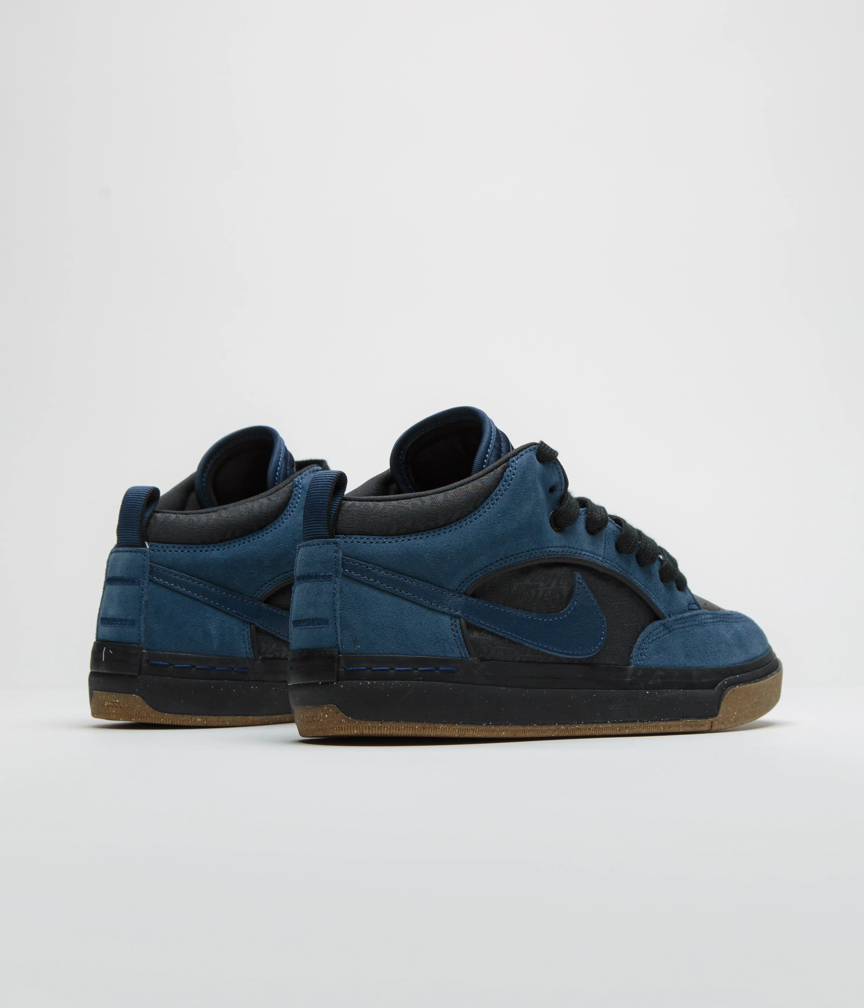 Nike SB React Leo Shoes - Navy / Navy - Black - Anthracite - Image 4