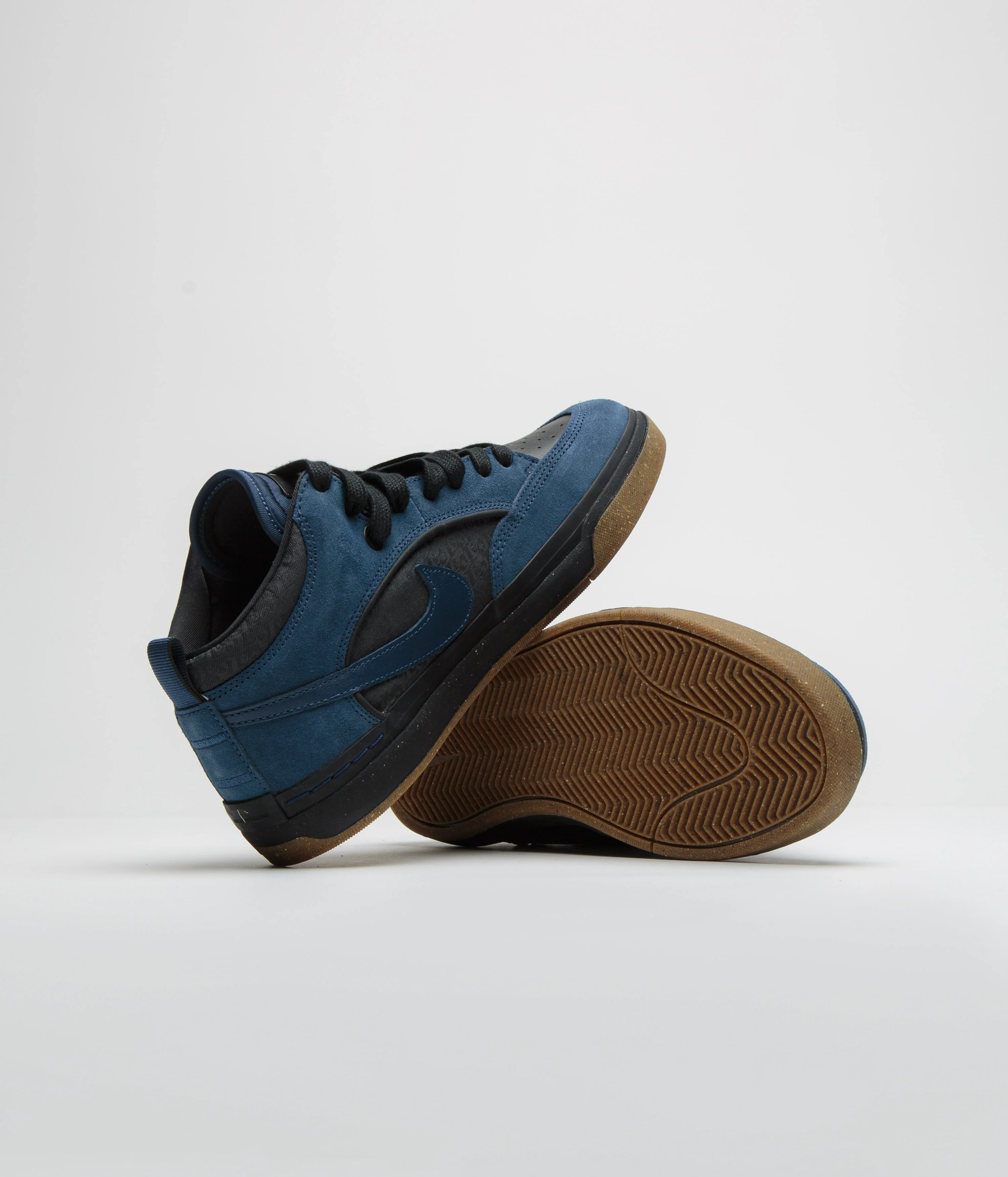 Nike SB React Leo Shoes - Navy / Navy - Black - Anthracite - Image 5