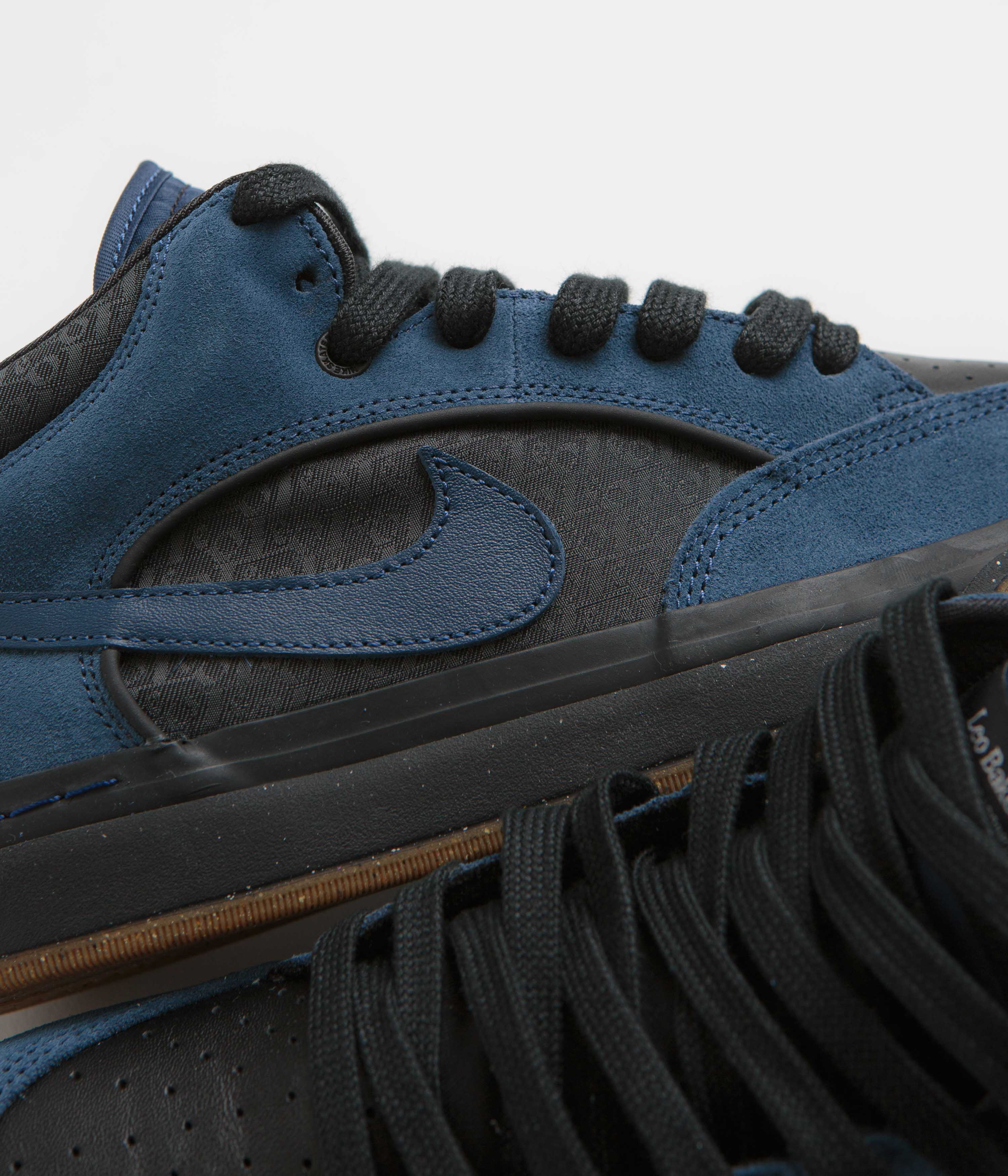 Nike SB React Leo Shoes - Navy / Navy - Black - Anthracite - Image 8