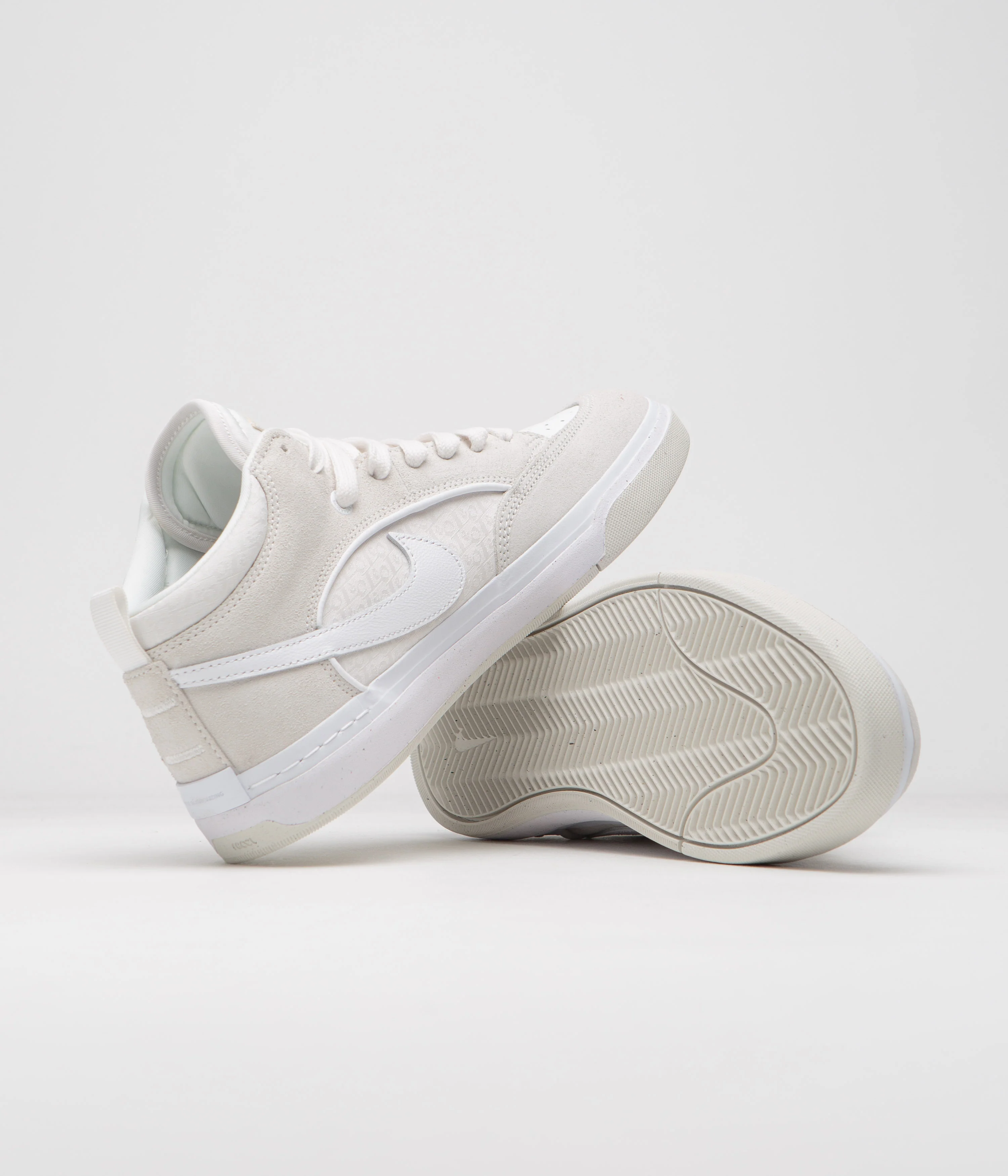 Nike SB React Leo Shoes - Phantom / White - Summit White - Phantom - Image 5