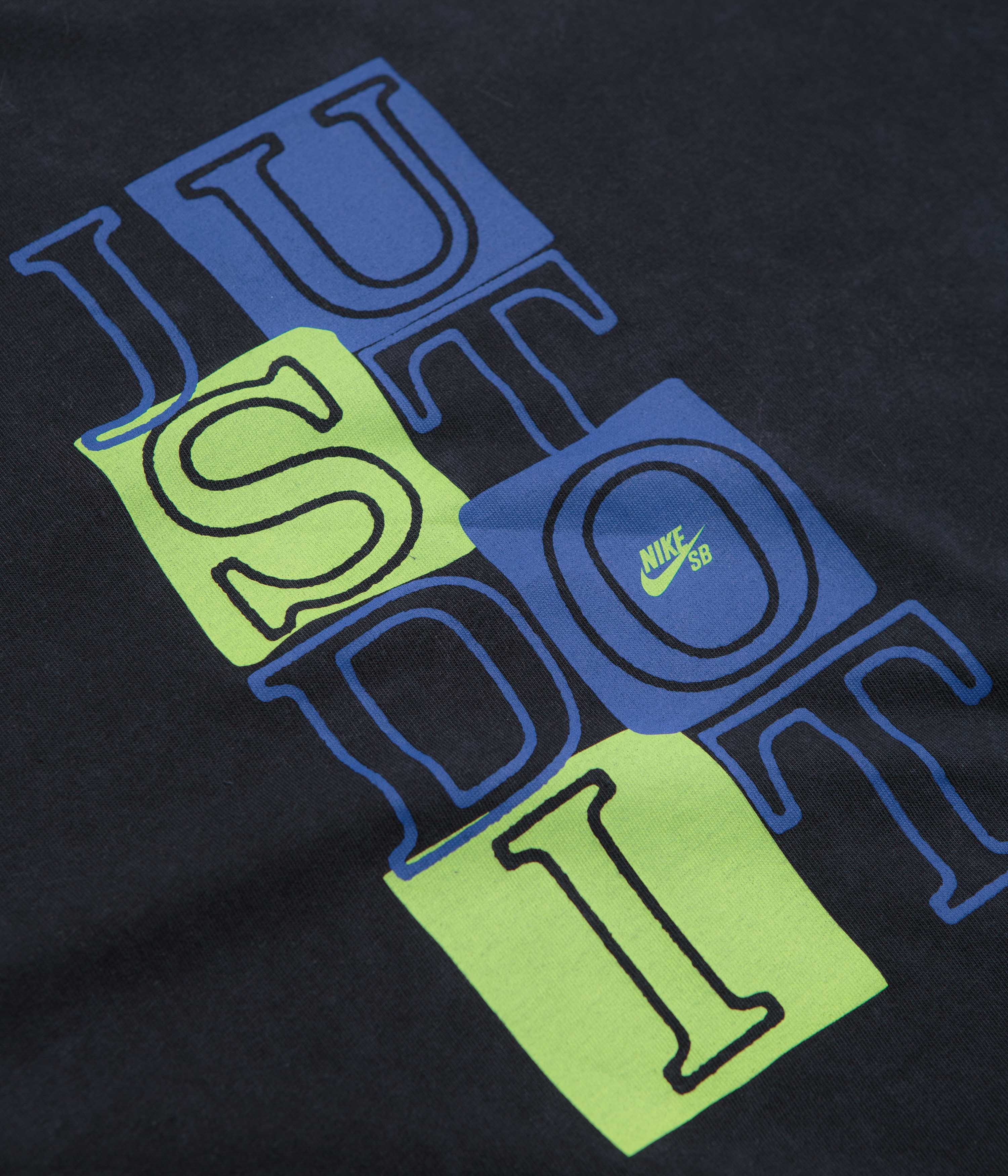 Nike SB Remake JDI T-Shirt - Black - Image 3