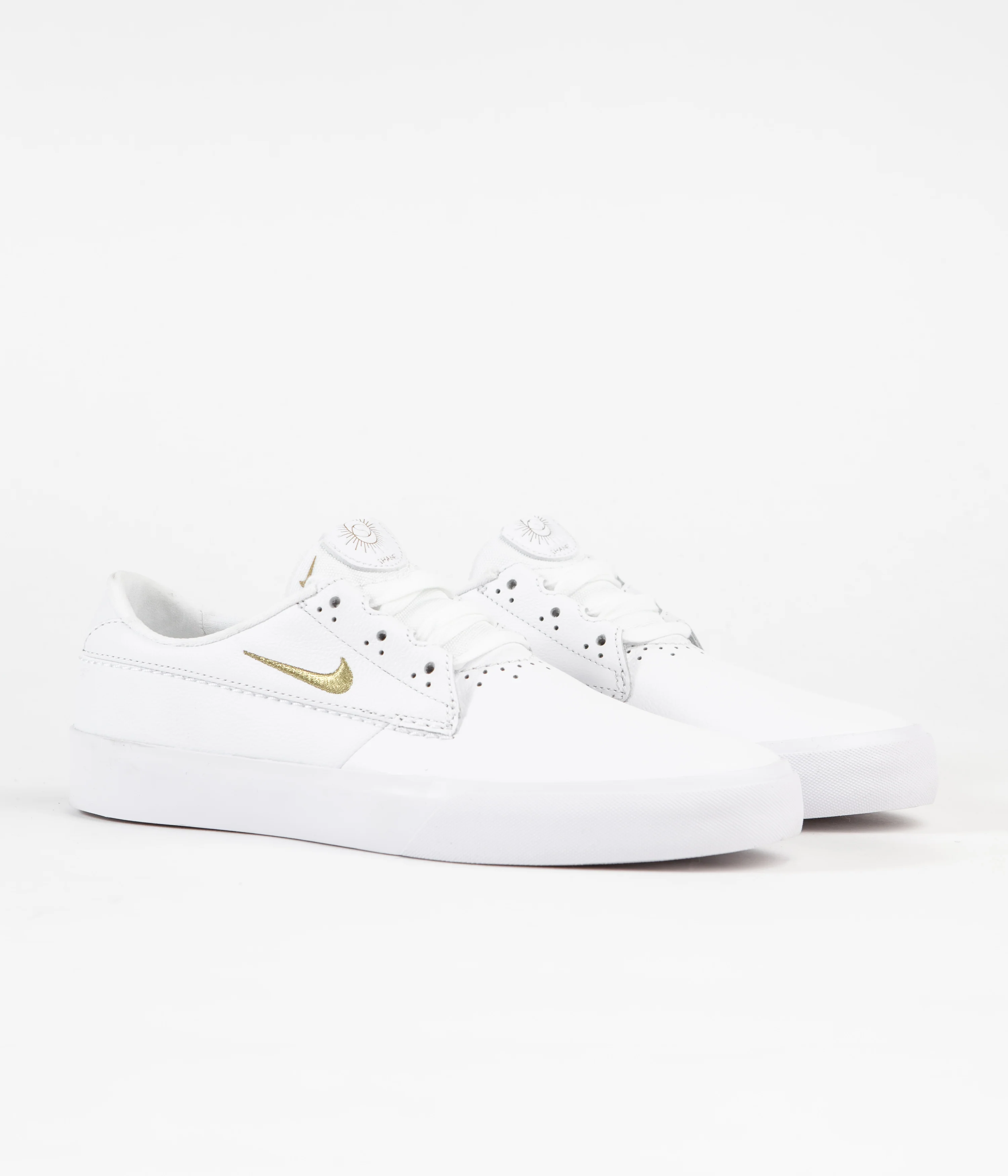 Nike SB Shane Premium Shoes - White / Metallic Gold - White - White - Image 2