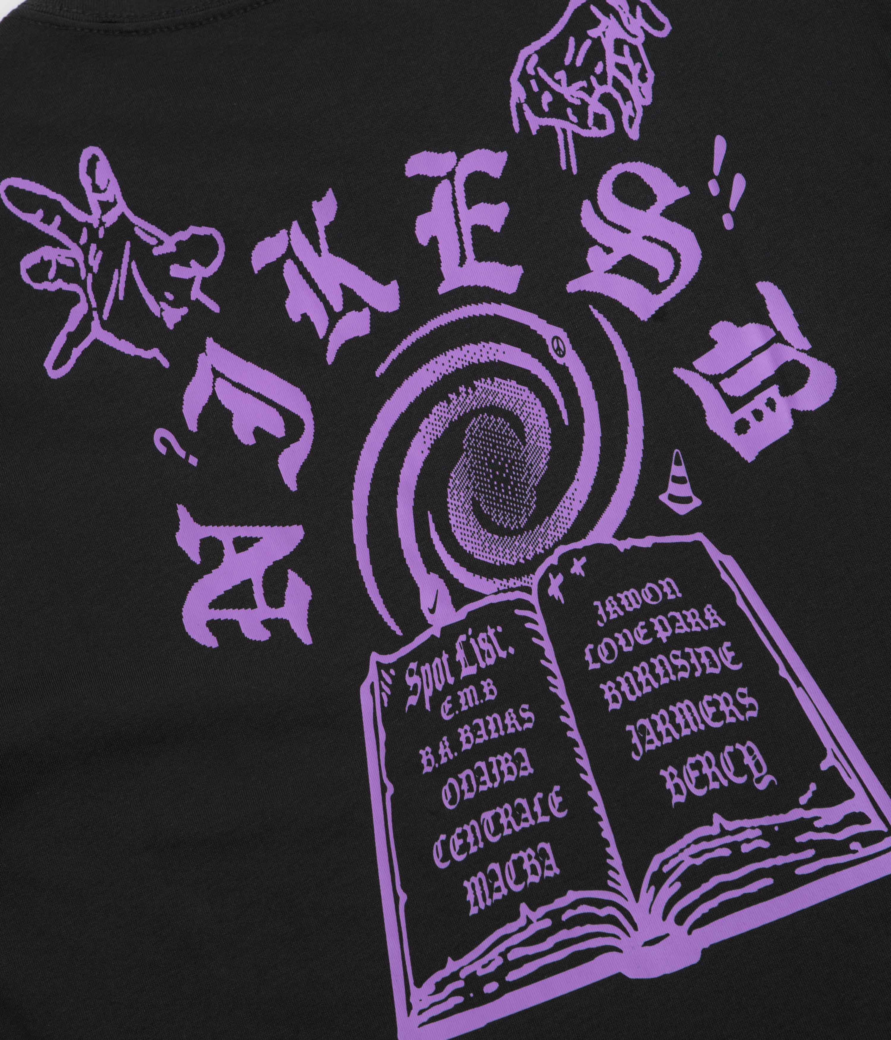 Nike SB Skate Spots T-Shirt - Black - Image 5