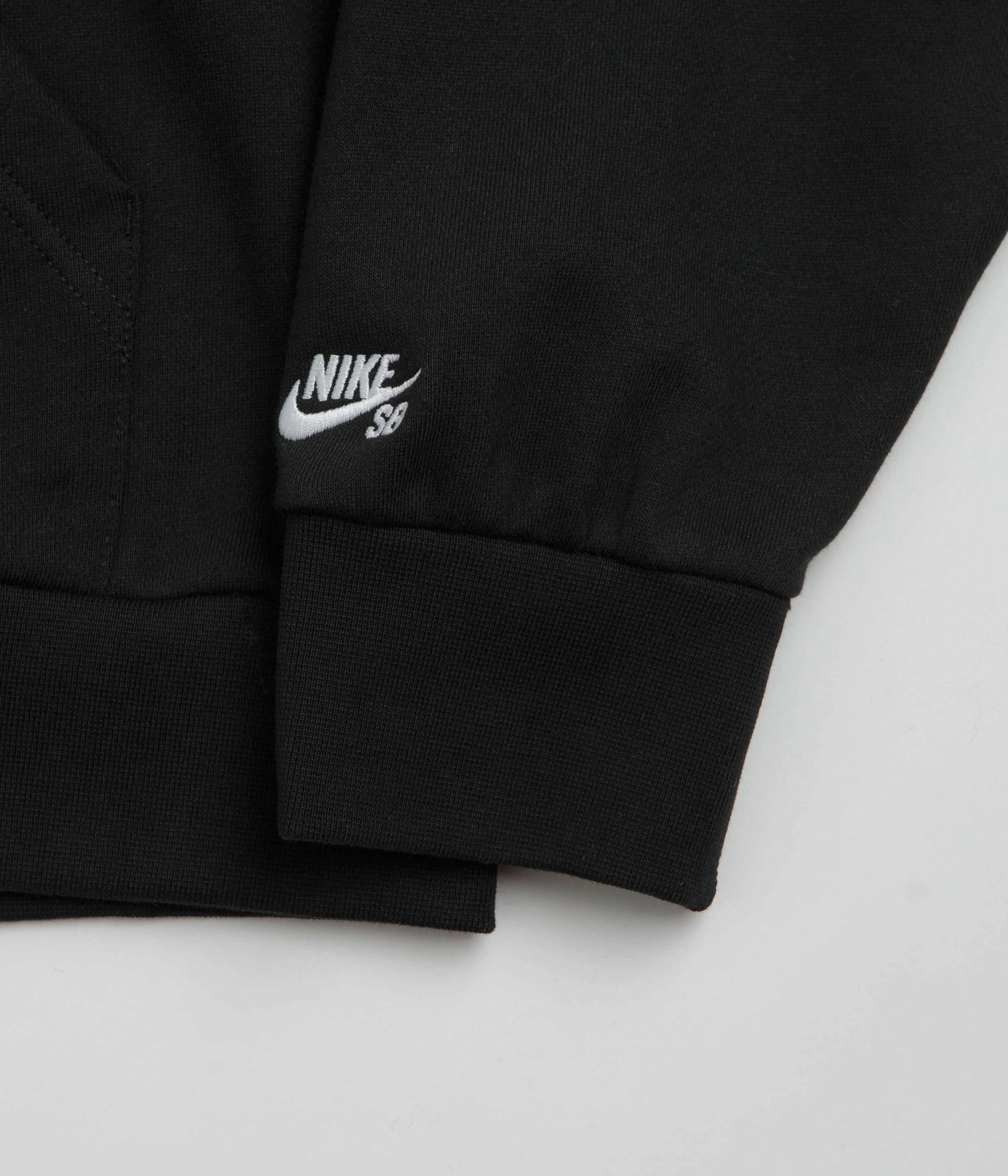 Nike SB Souvenir Full Zip Hoodie - Black - Image 7