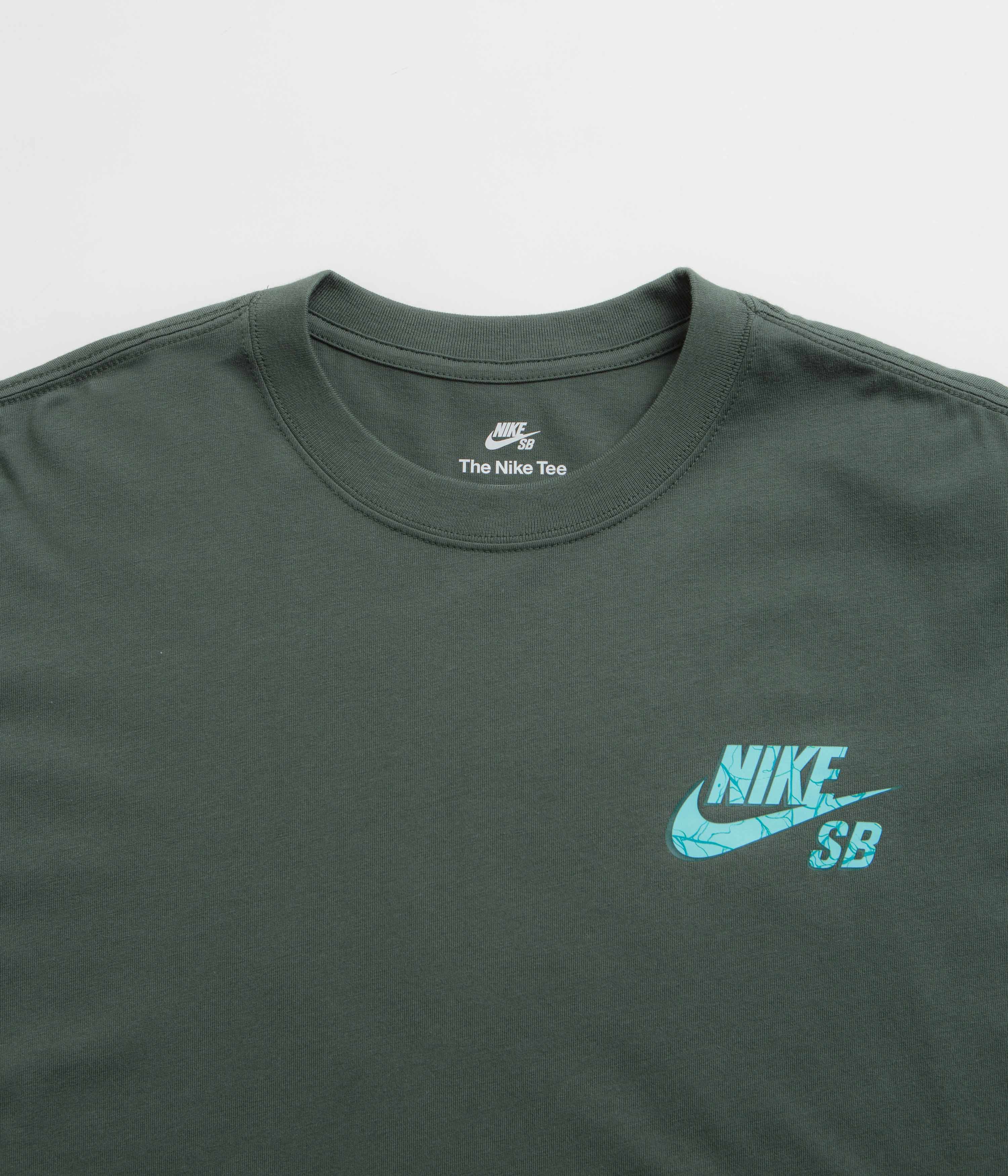Nike SB Spider T-Shirt - Vintage Green - Image 3