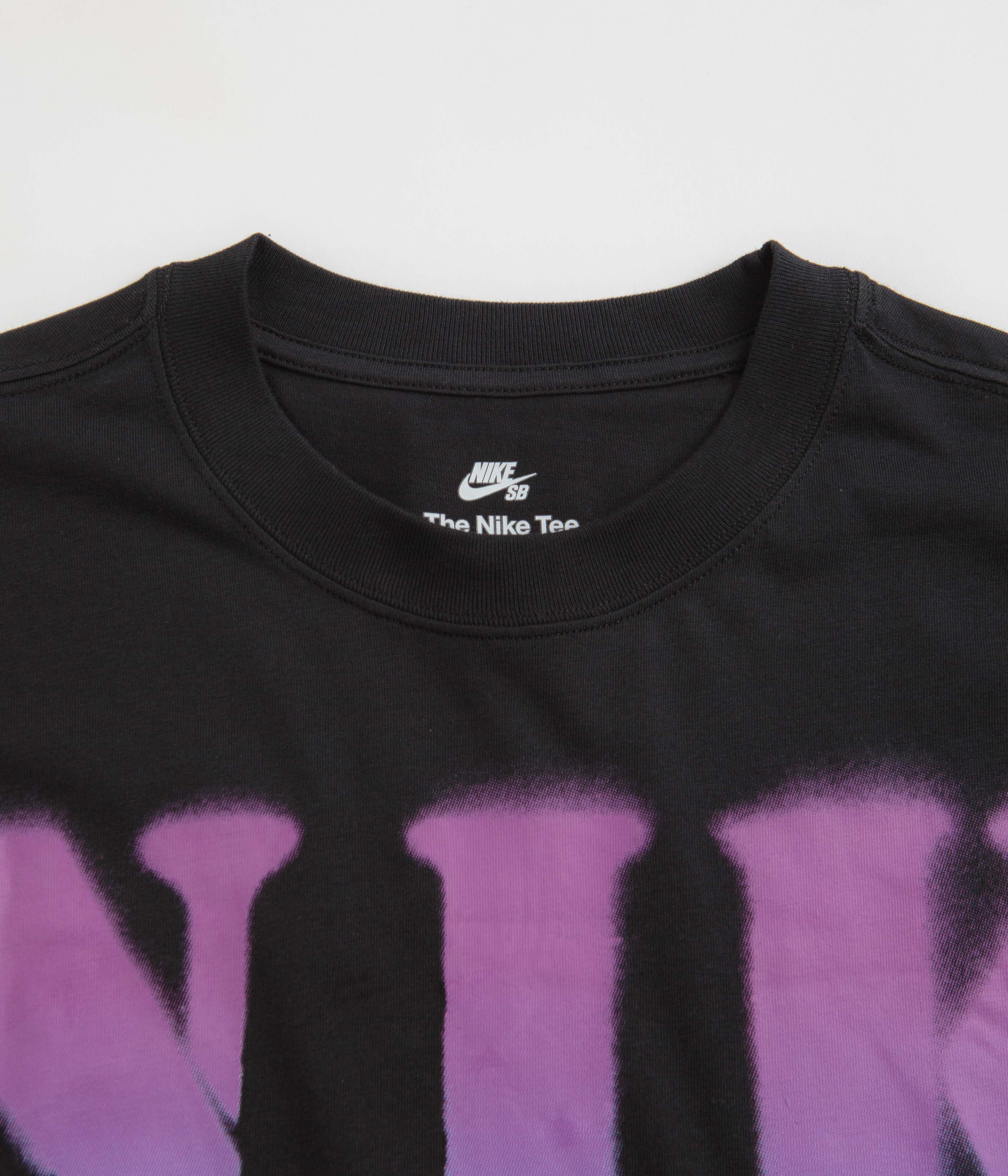 Nike SB Stencil T-Shirt - Black - Image 2