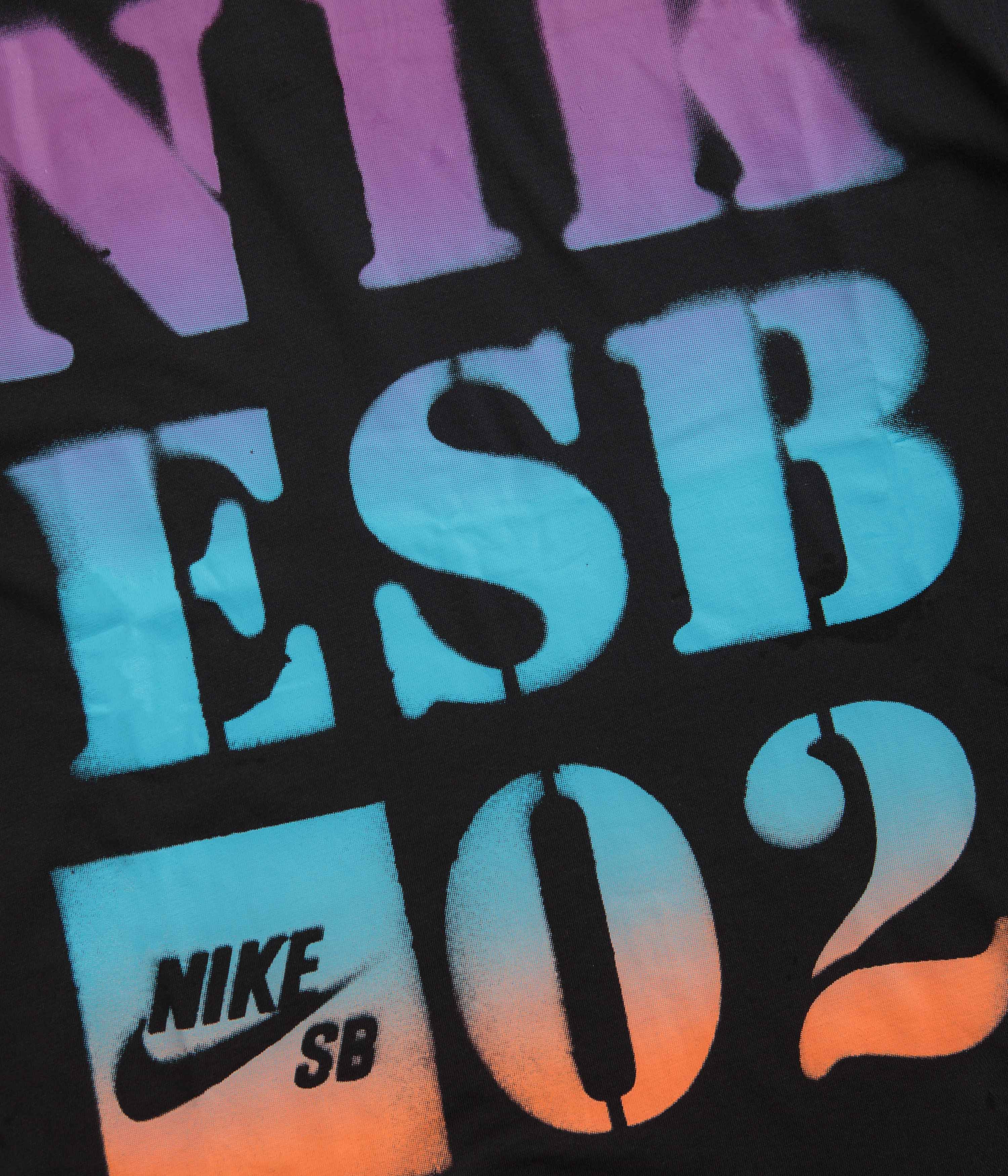 Nike SB Stencil T-Shirt - Black - Image 3