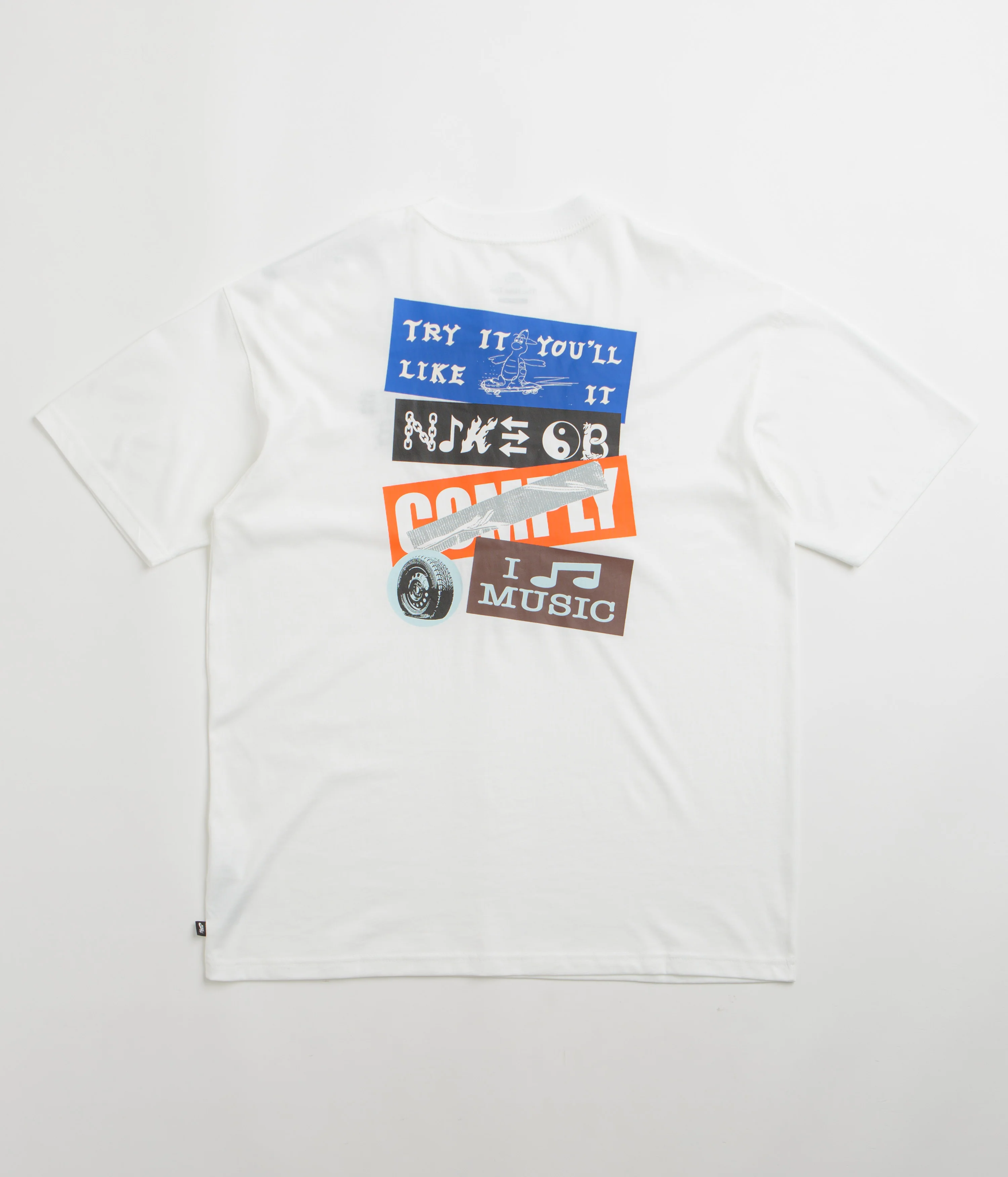 Nike SB Stickers T-Shirt - White
