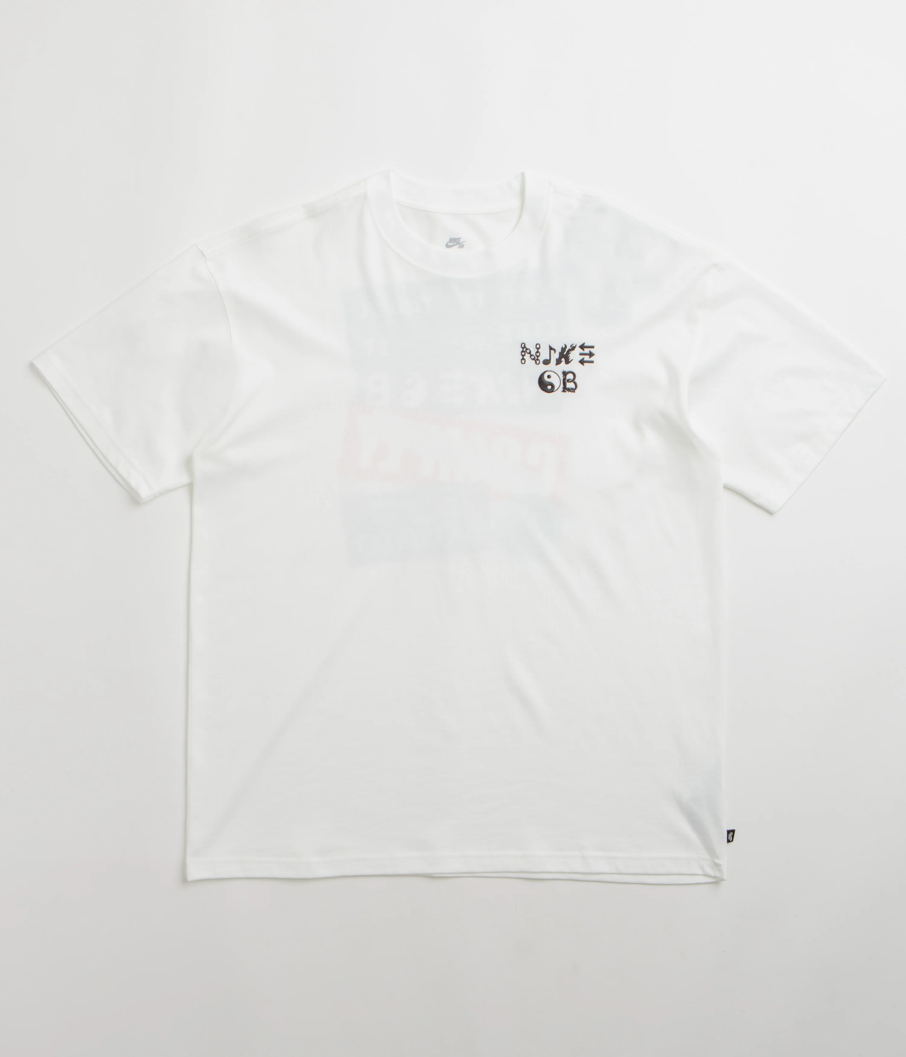 Nike SB Stickers T-Shirt - White - Image 2