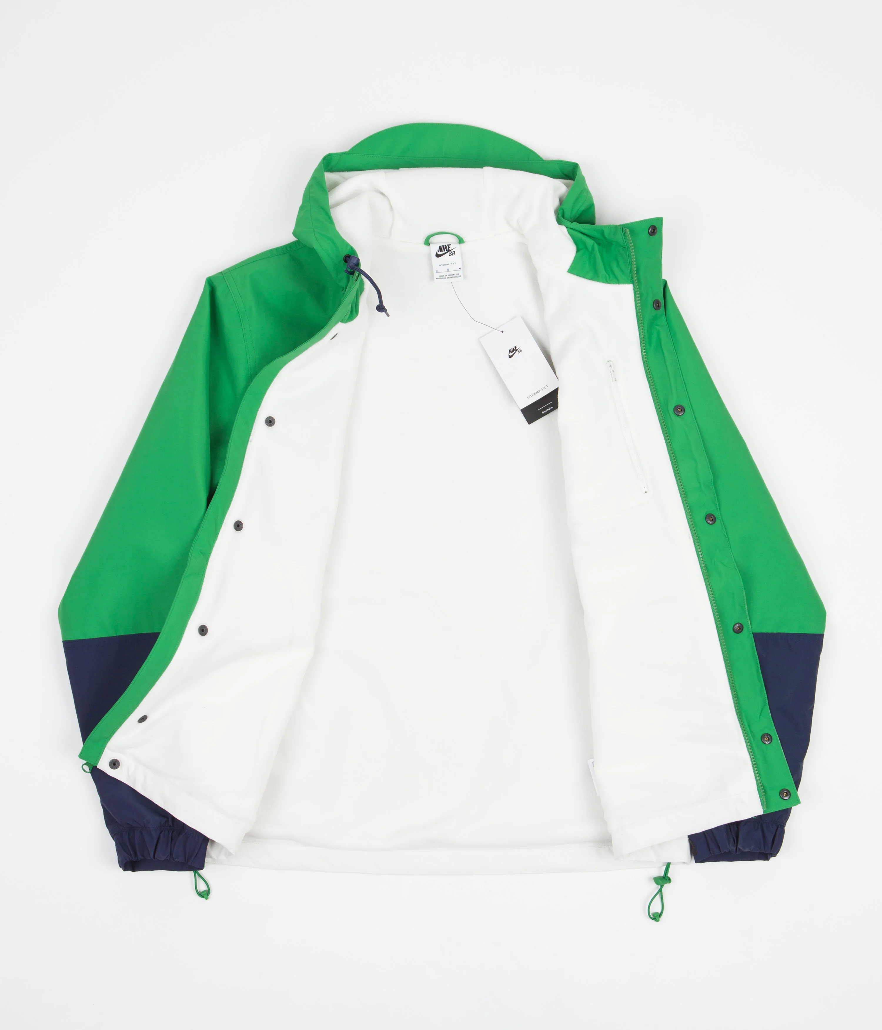 Nike SB Storm-FIT Winterized Jacket - Lucky Green / Sail / Midnight Navy - Image 2