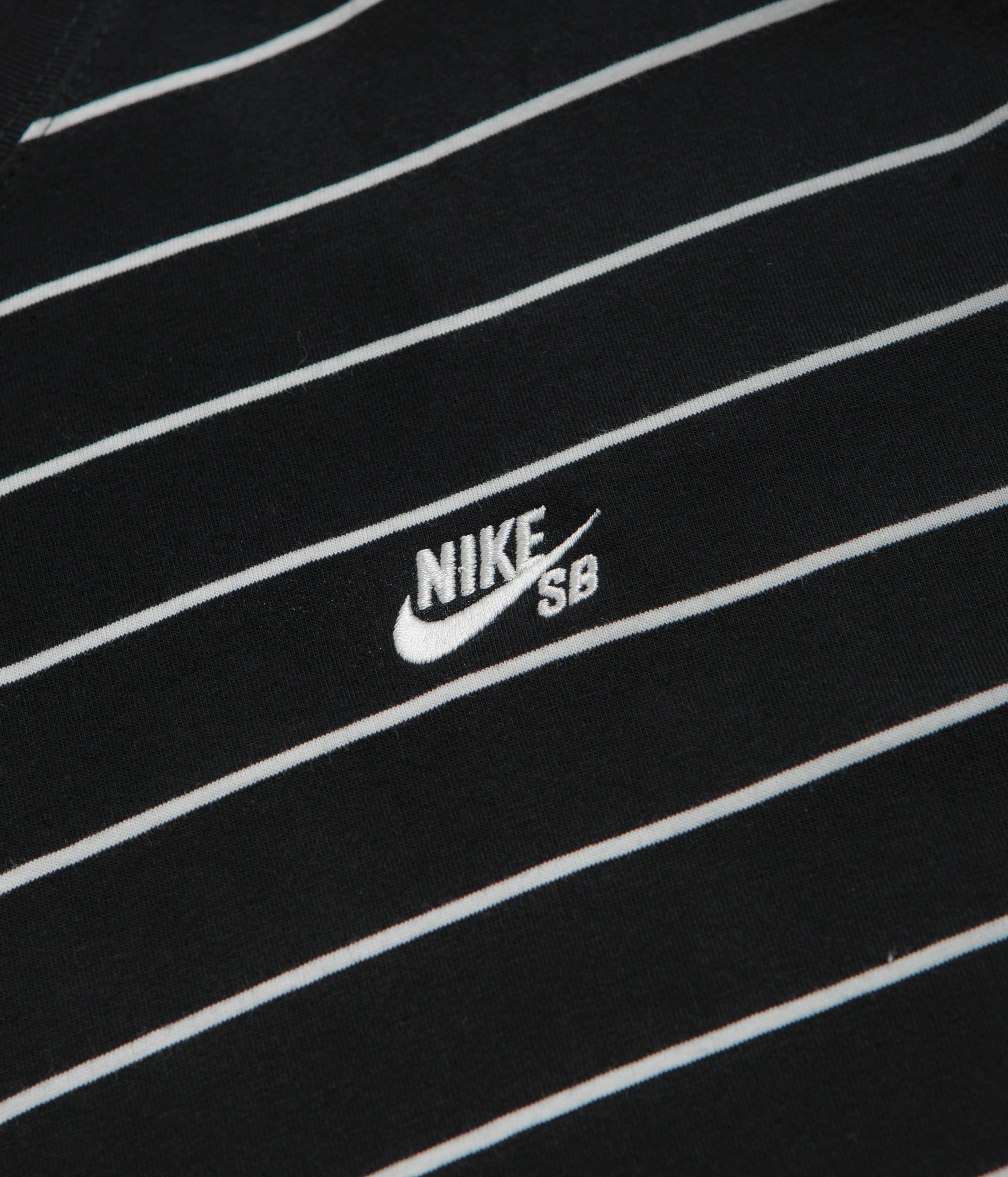 Nike SB Stripe T-Shirt - Black - Image 3