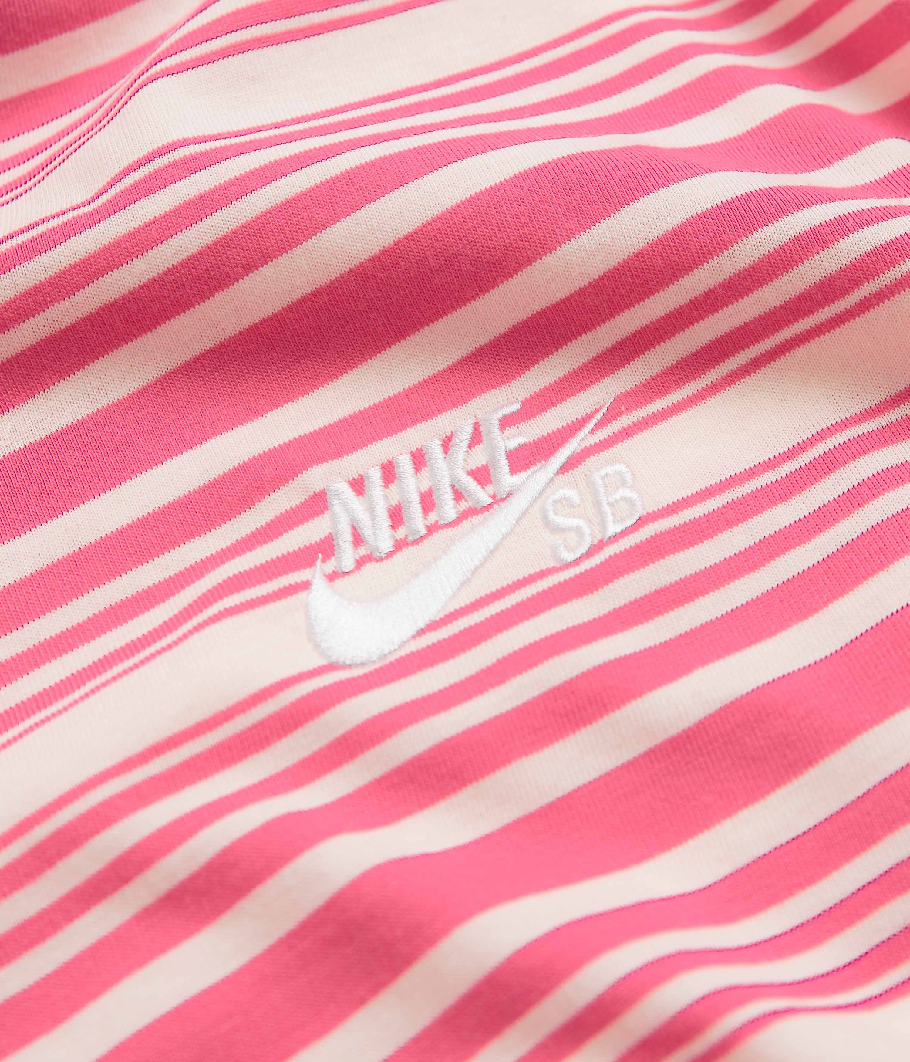 Nike SB Striped T-Shirt - Guava Ice - Image 2