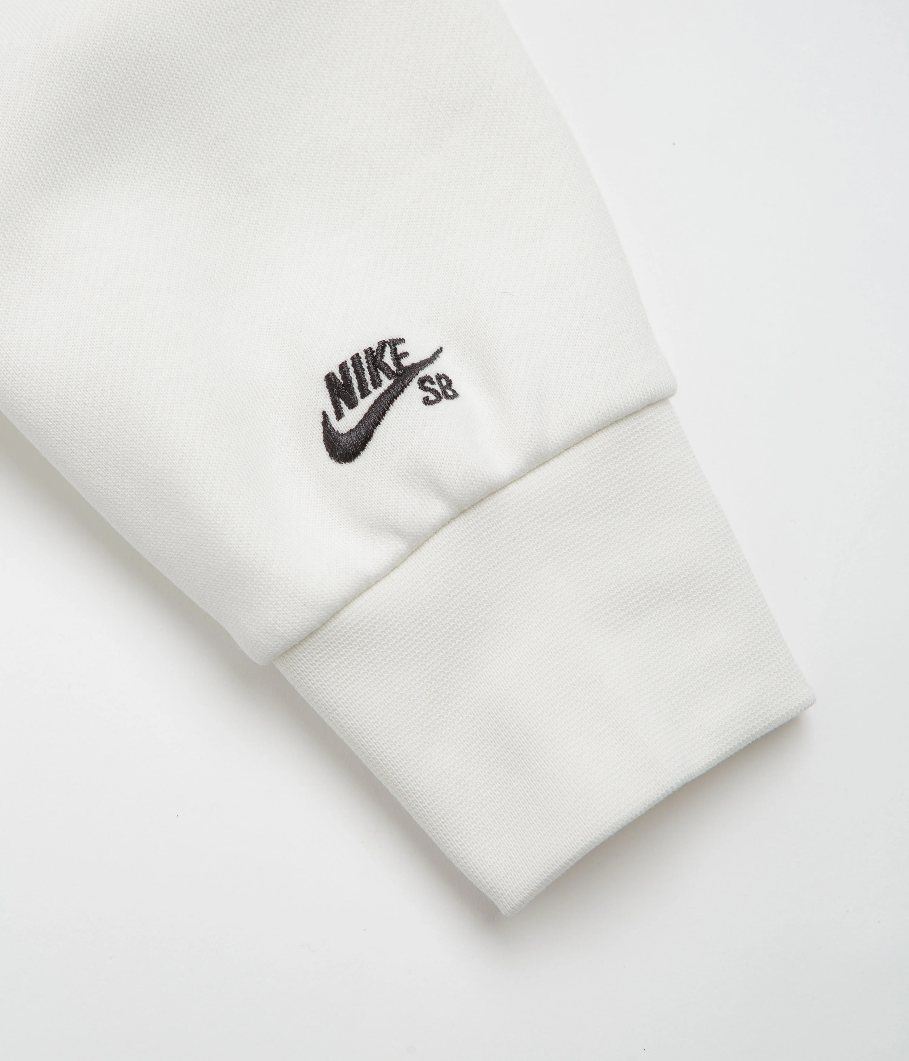 Nike SB Swoosh Grill Hoodie - Sail / Black - Image 4