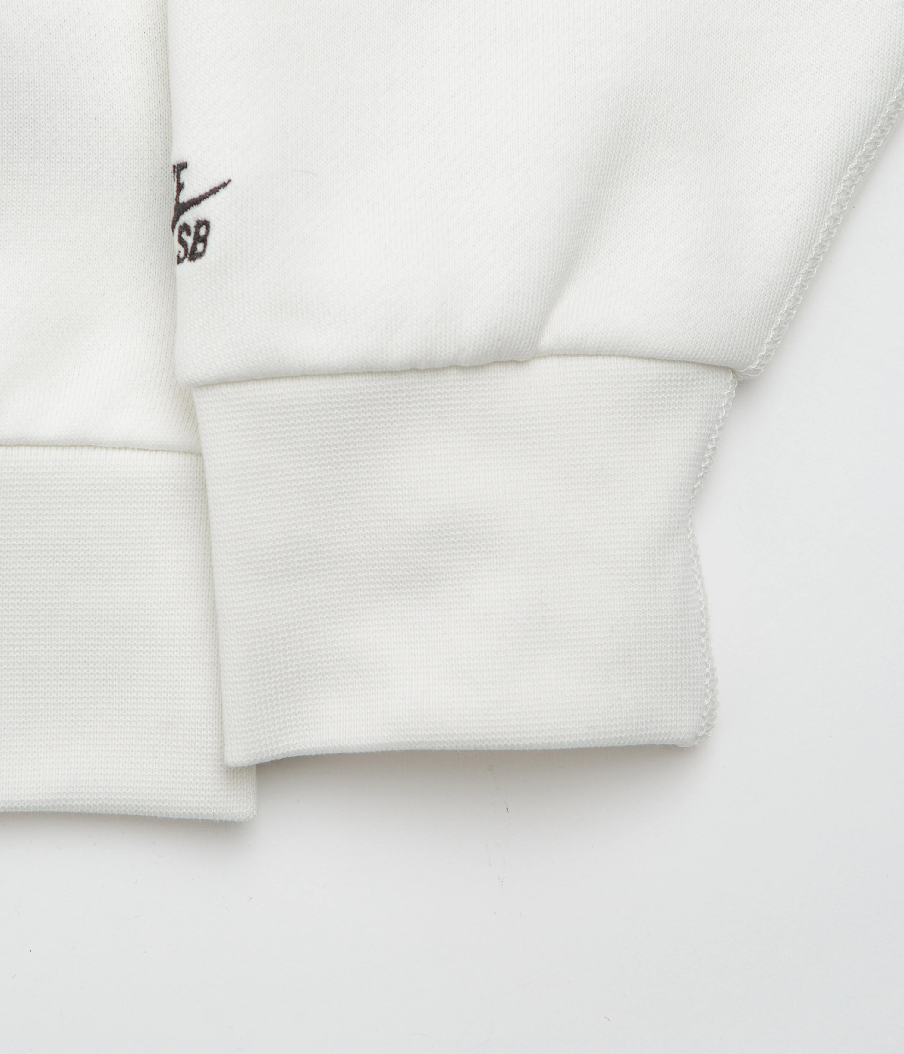 Nike SB Swoosh Grill Hoodie - Sail / Black - Image 5