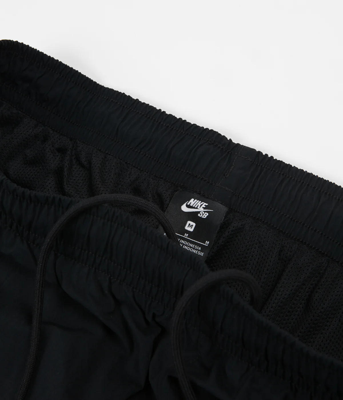 Nike SB Swoosh Track Pants - Black / White / White - Image 6