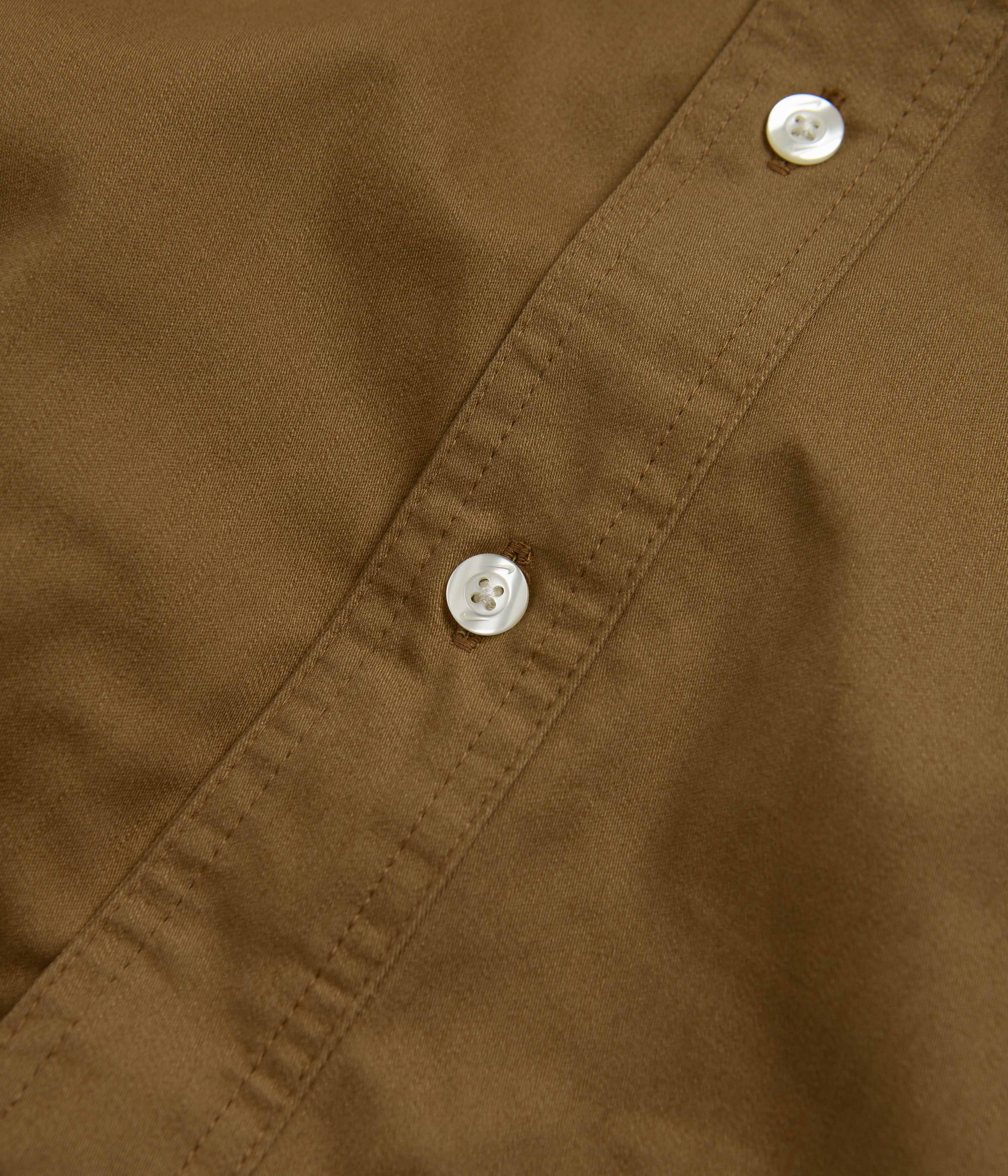 Nike SB Tanglin Short Sleeve Shirt - Ale Brown / Coconut Milk - Image 3