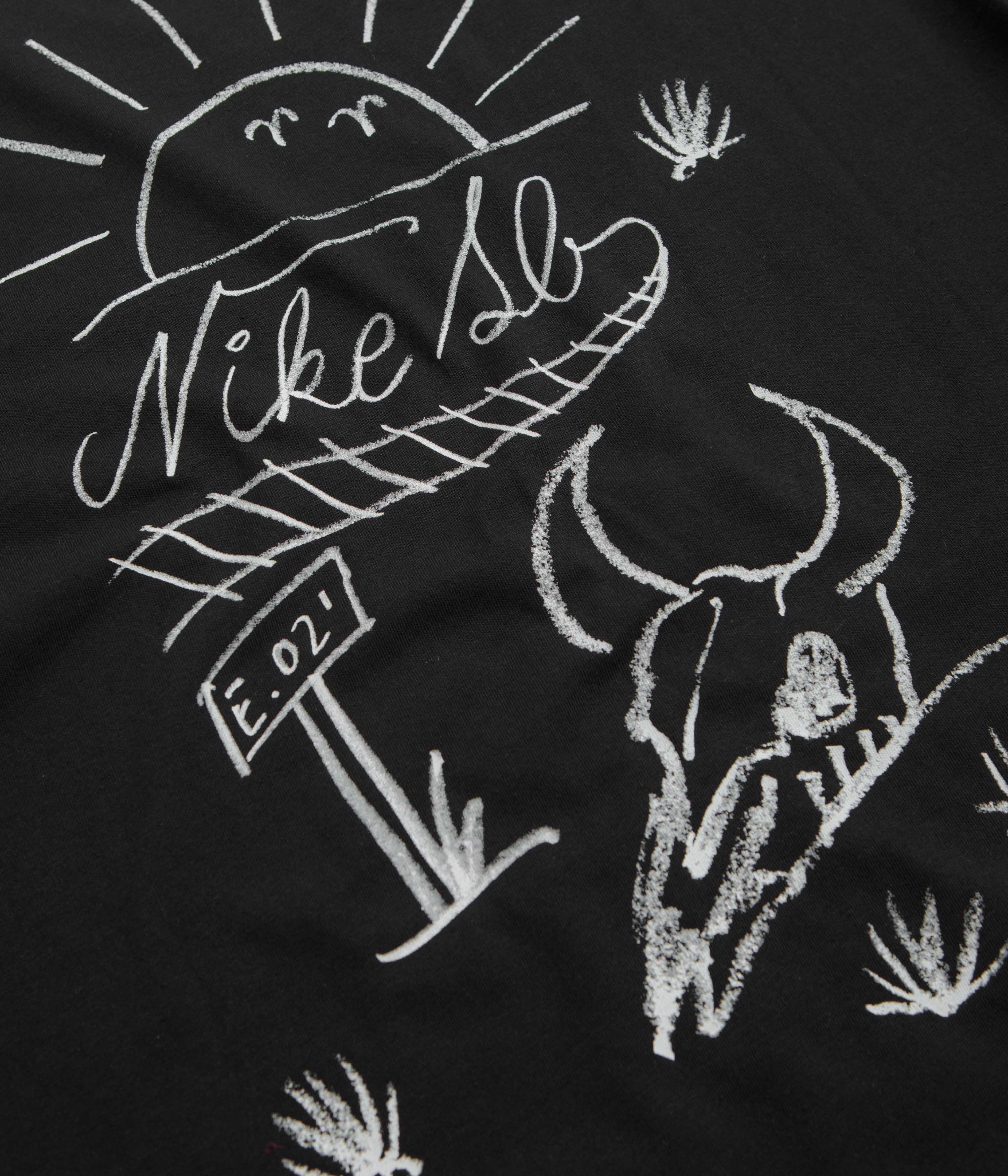 Nike SB Train Moniker T-Shirt - Black - Image 6