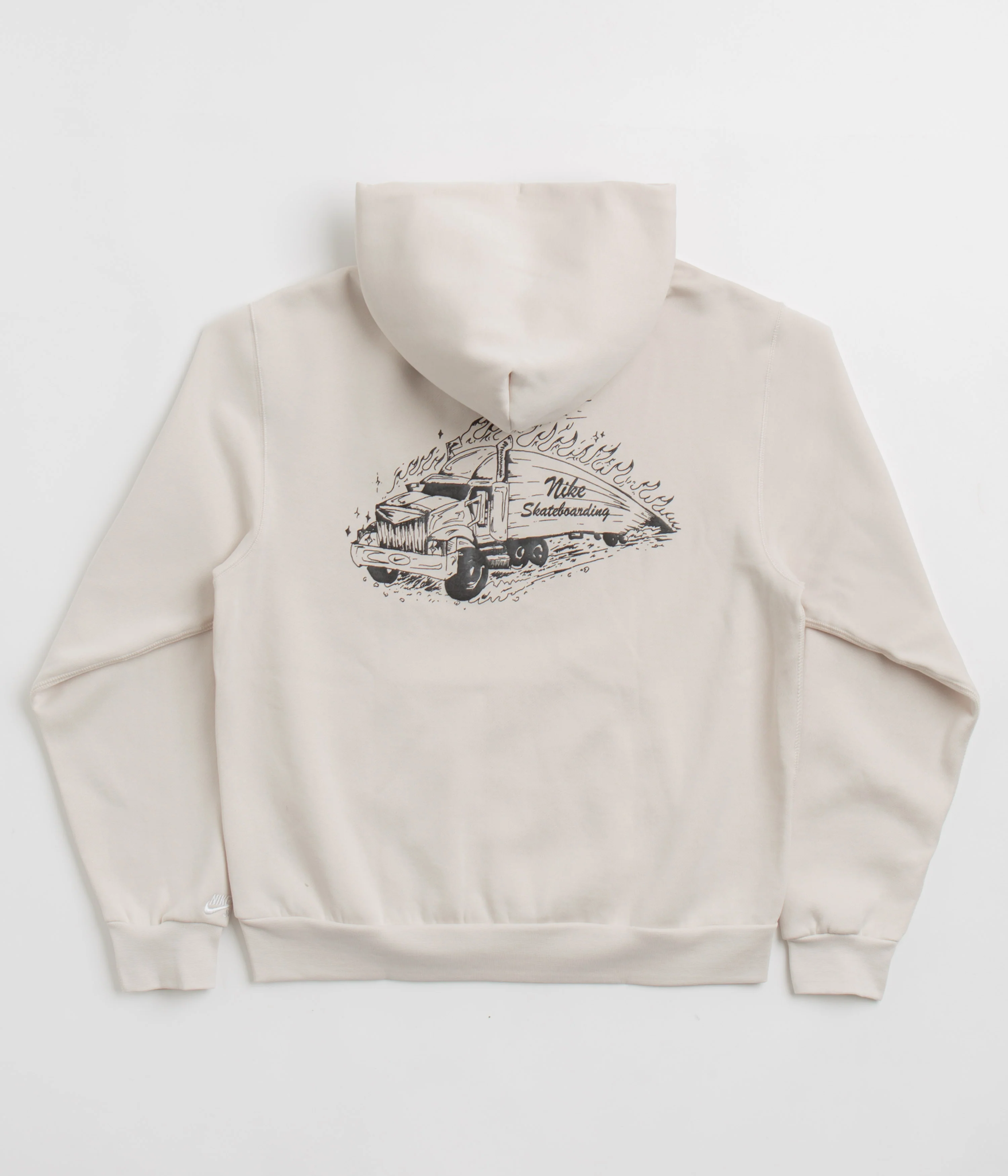 Nike SB Truckin Hoodie - Light Orewood Brown - Image 2