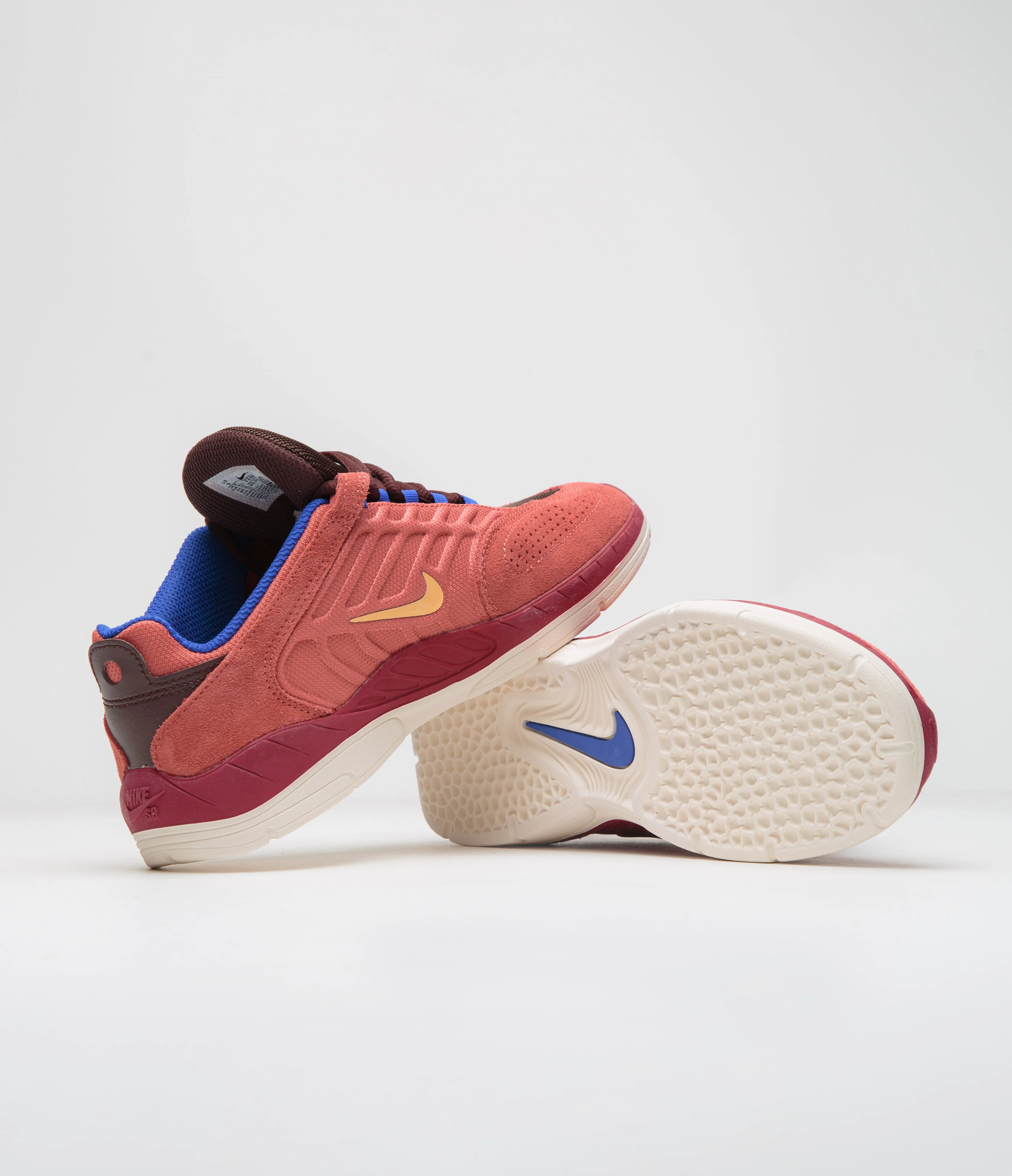 Nike SB Vertebrae Shoes - Adobe / Melon Tint - Earth - Noble Red - Image 5