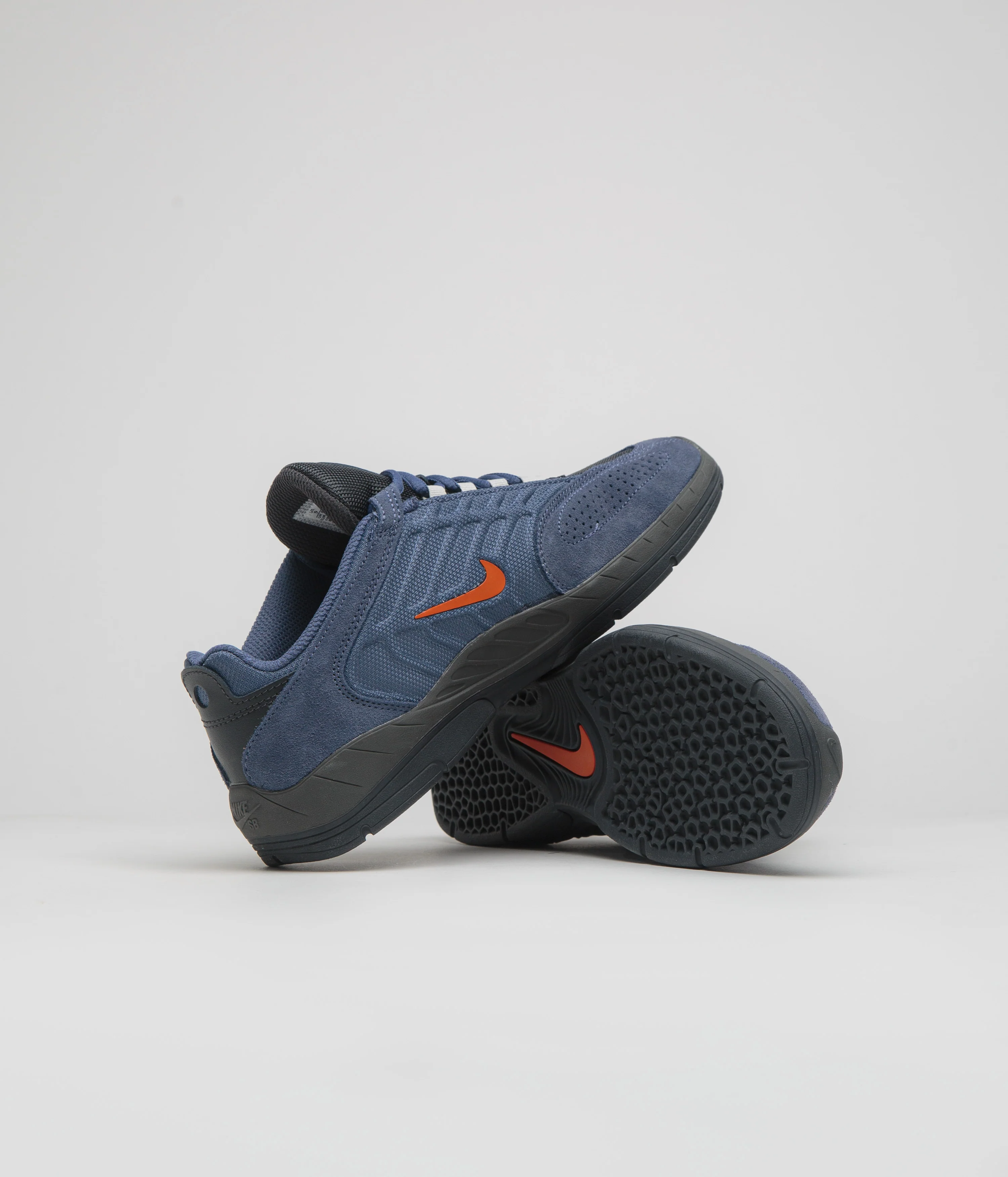 Nike SB Vertebrae Shoes - Diffused Blue / Campfire Orange - Anthracite - Image 5