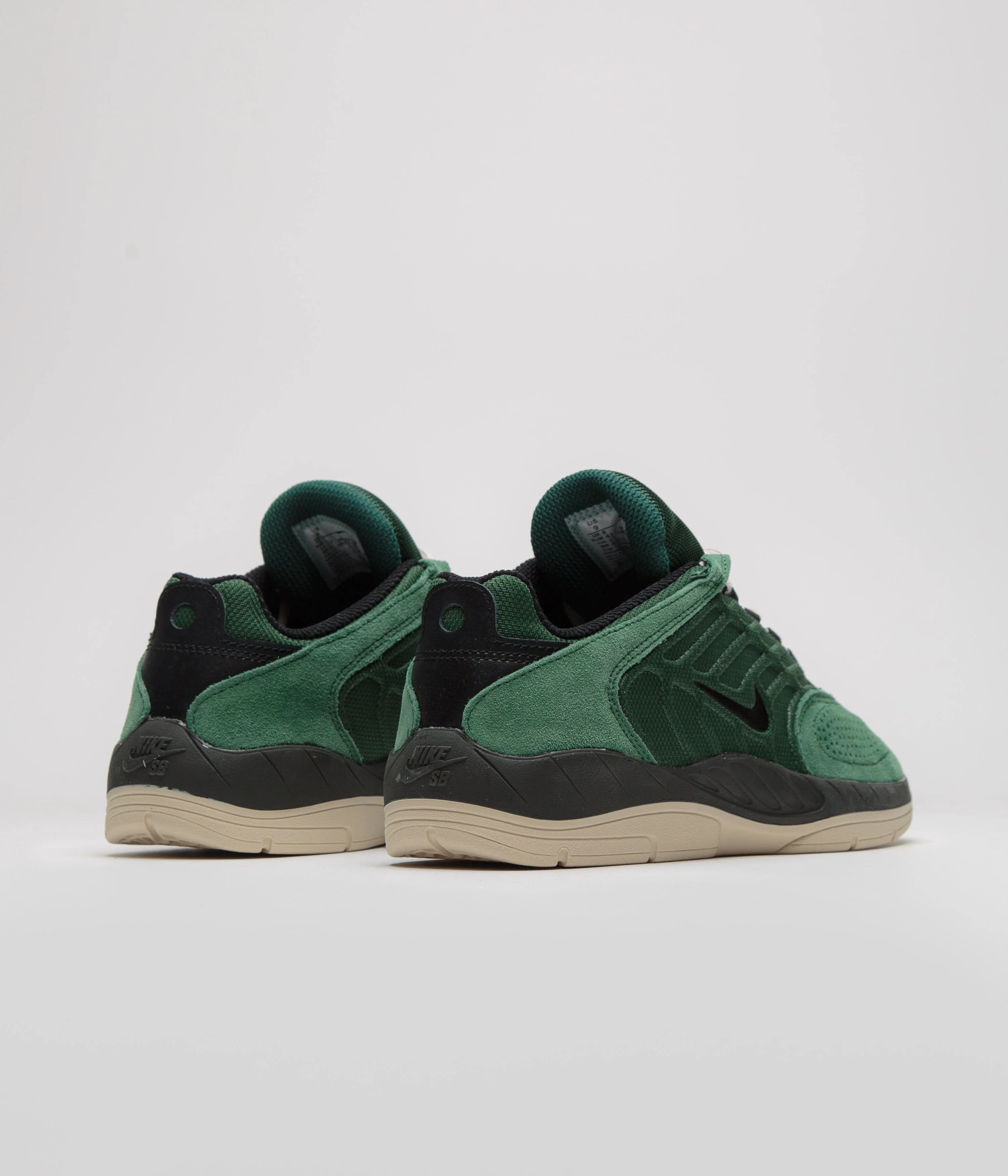 Nike SB Vertebrae Shoes - Fir / Black - Sequoia - Light Orewood Brown - Image 3
