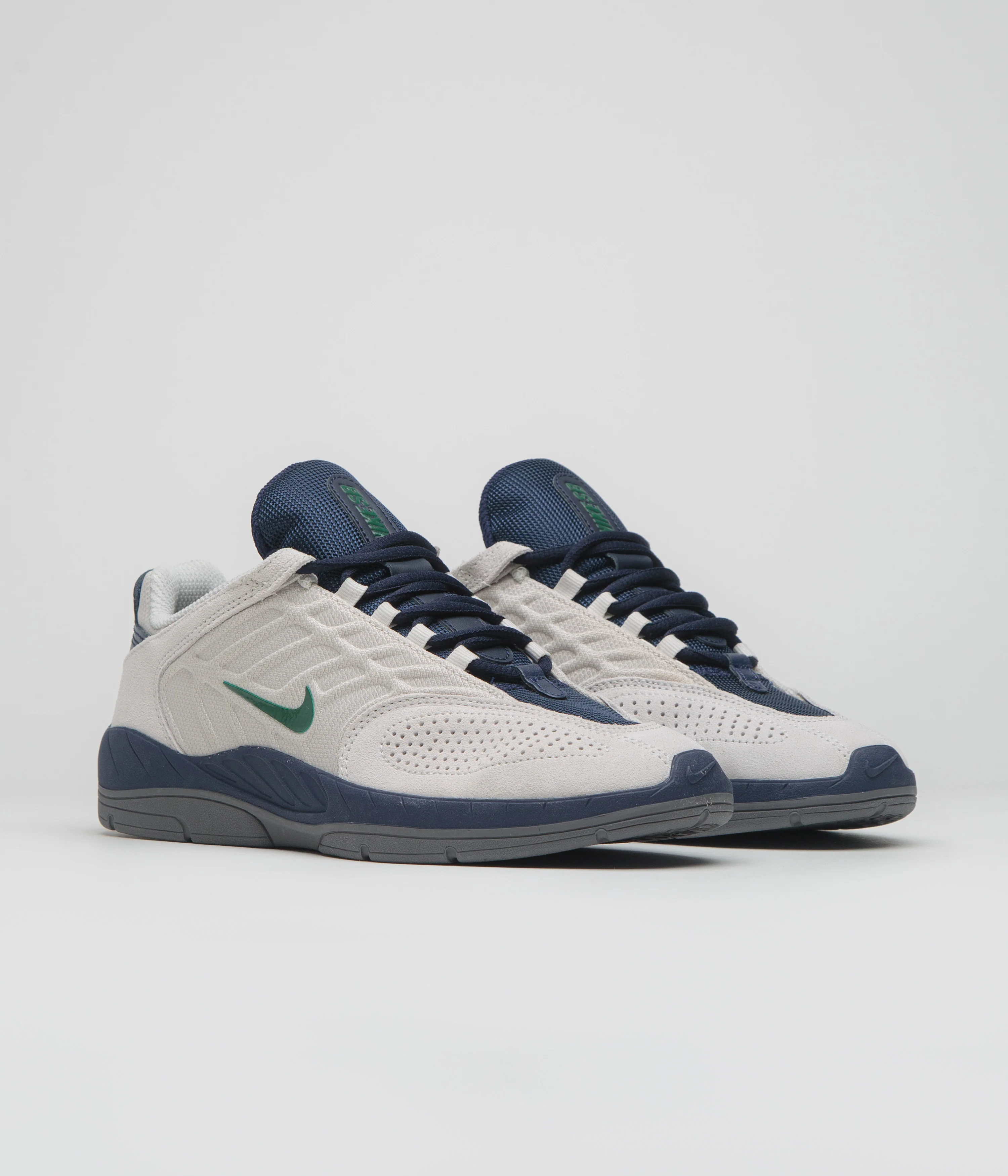 Nike SB Vertebrae Shoes - Light Bone / Fir - Midnight Navy - Obsidian - Image 2