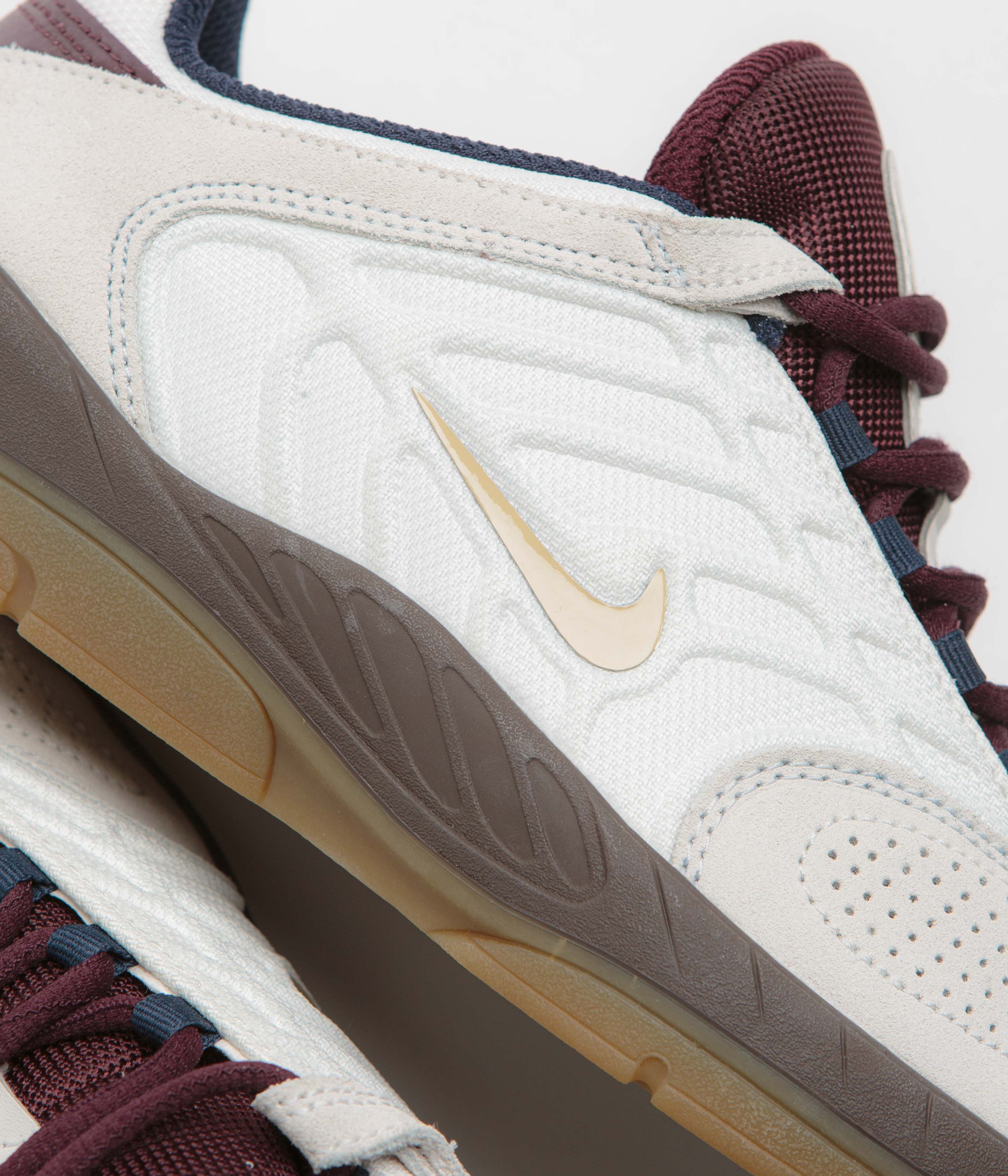 Nike SB Vertebrae Shoes - Phantom / Parachute Beige - Burgundy Crush - Image 3