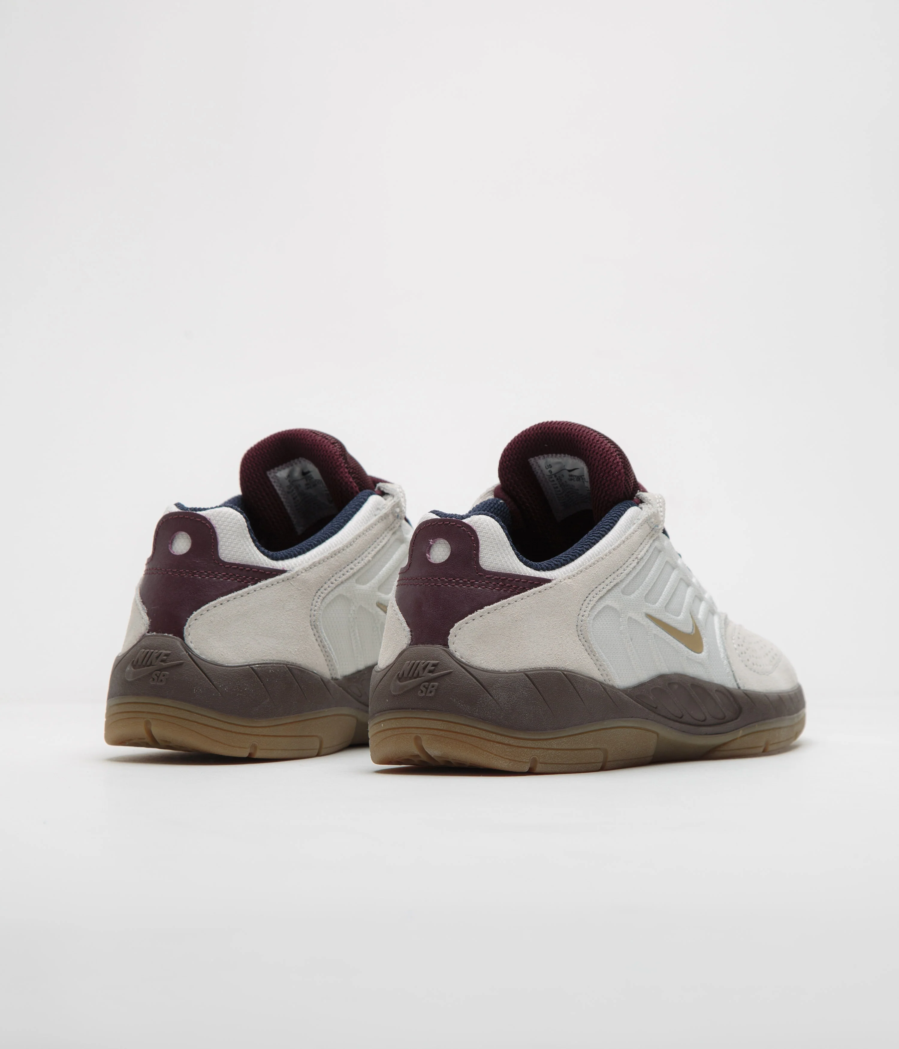 Nike SB Vertebrae Shoes - Phantom / Parachute Beige - Burgundy Crush - Image 4